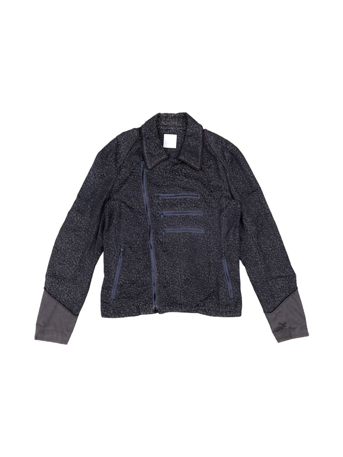 14th Addiction Factotum Jacquard Double Riders Jacket Size US M / EU 48-50 / 2 - 2 Thumbnail