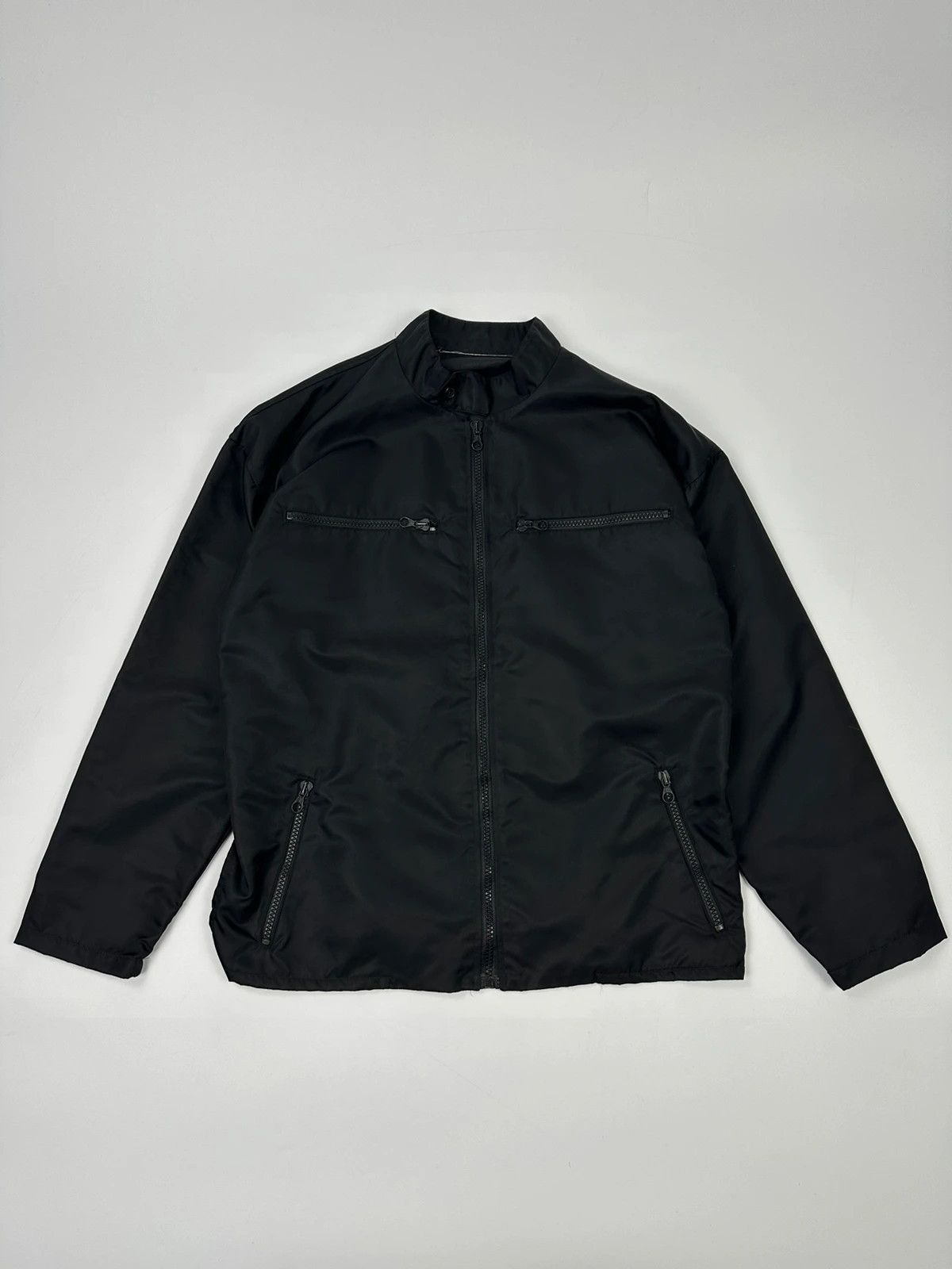 Marithe + Francois Girbaud Marithé + François Girbaud 90’s Nylon Crop Black Jacket Size M / US 6-8 / IT 42-44 - 1 Thumbnail