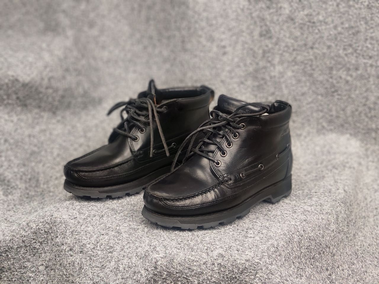 Timberland Timberland Original Black Leather Ankle Boots Shoes Vintage Size US 9 / EU 42 - 8 Thumbnail