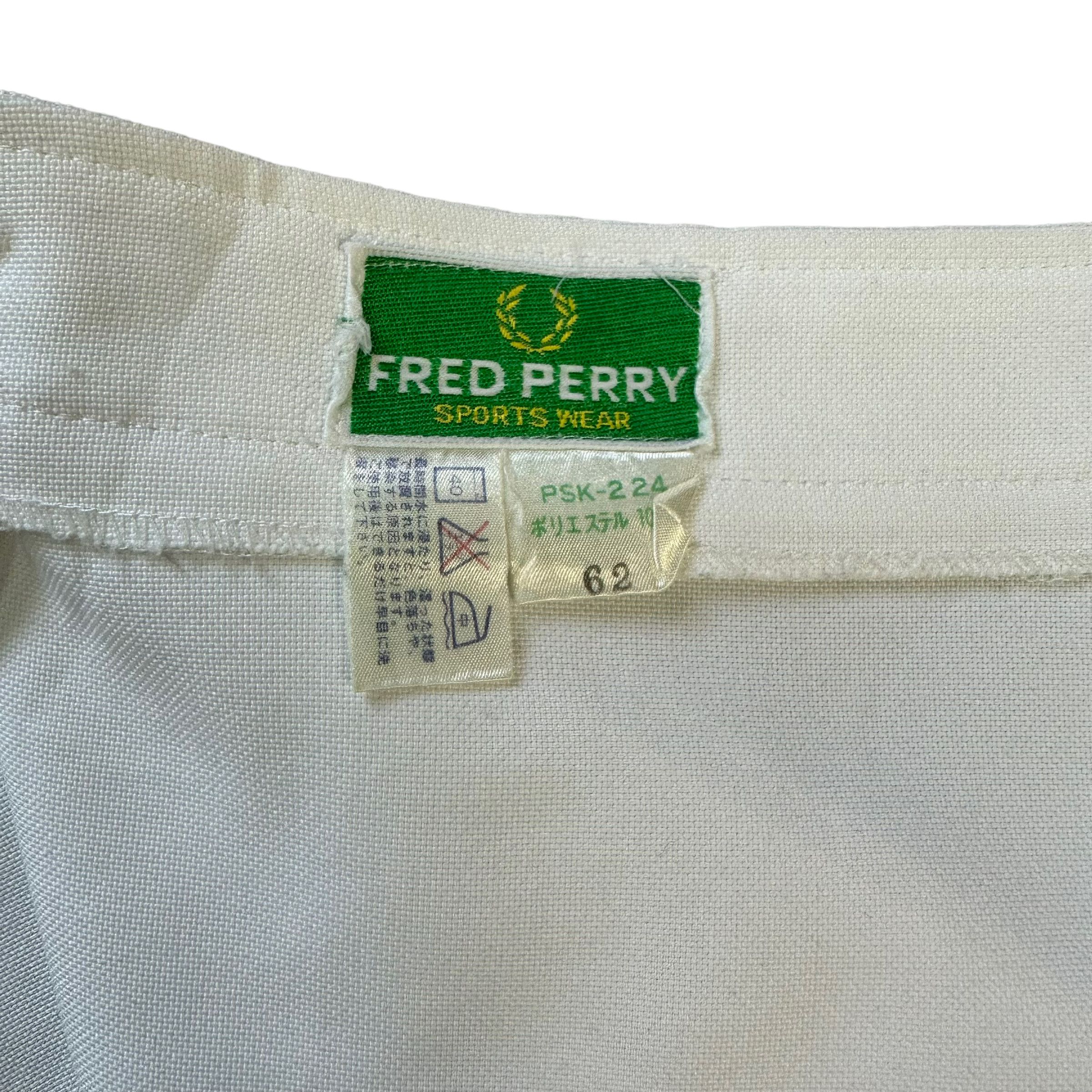 Fred Perry FRED PERRY SPORTS WEAR WHITE SKIRTS #7459-147 Size 23" - 6 Thumbnail