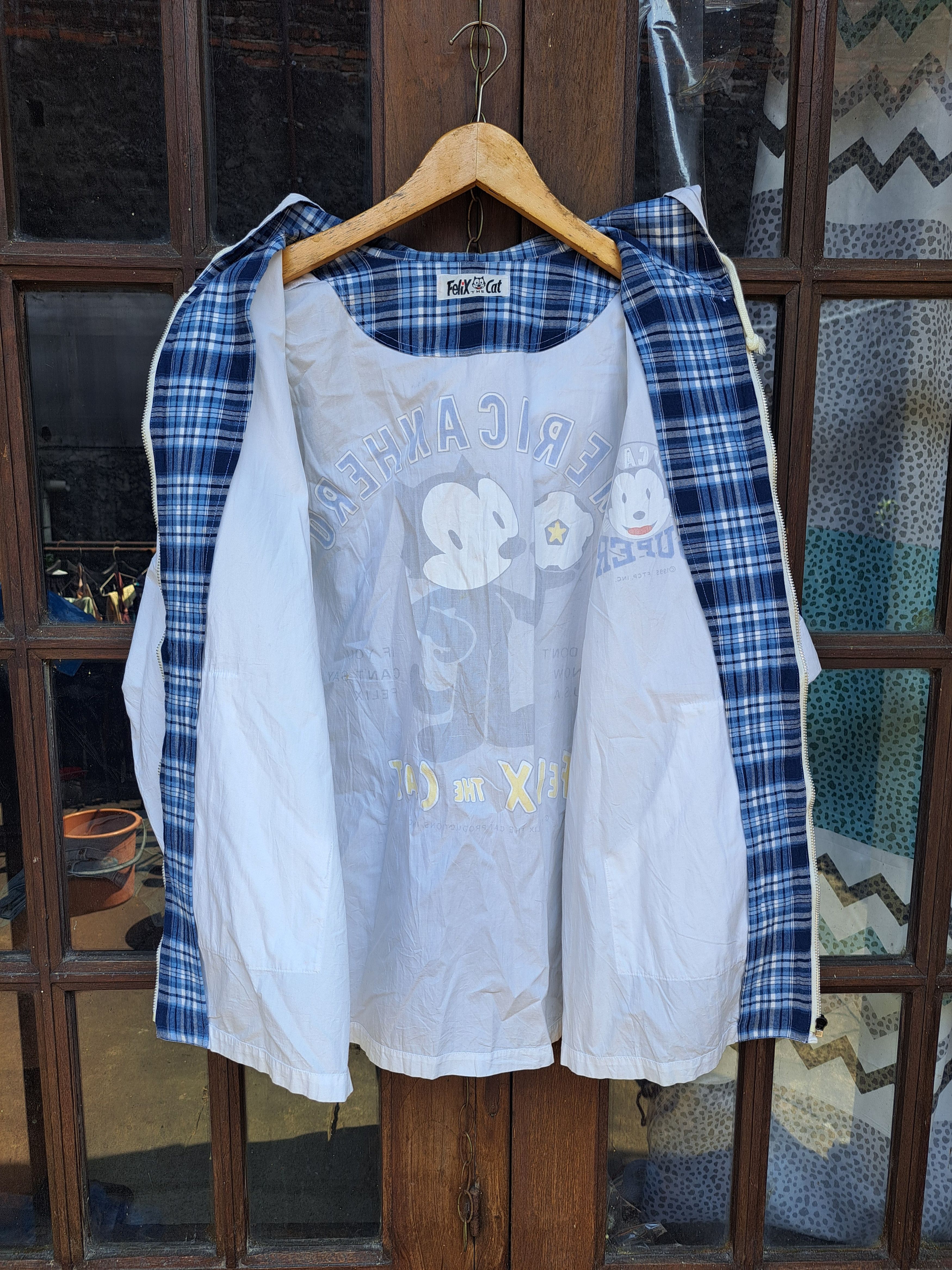 Felix Vintage 1995 Felix The Cat Windbreaker Unisex Jacket Size M / US 6-8 / IT 42-44 - 6 Thumbnail