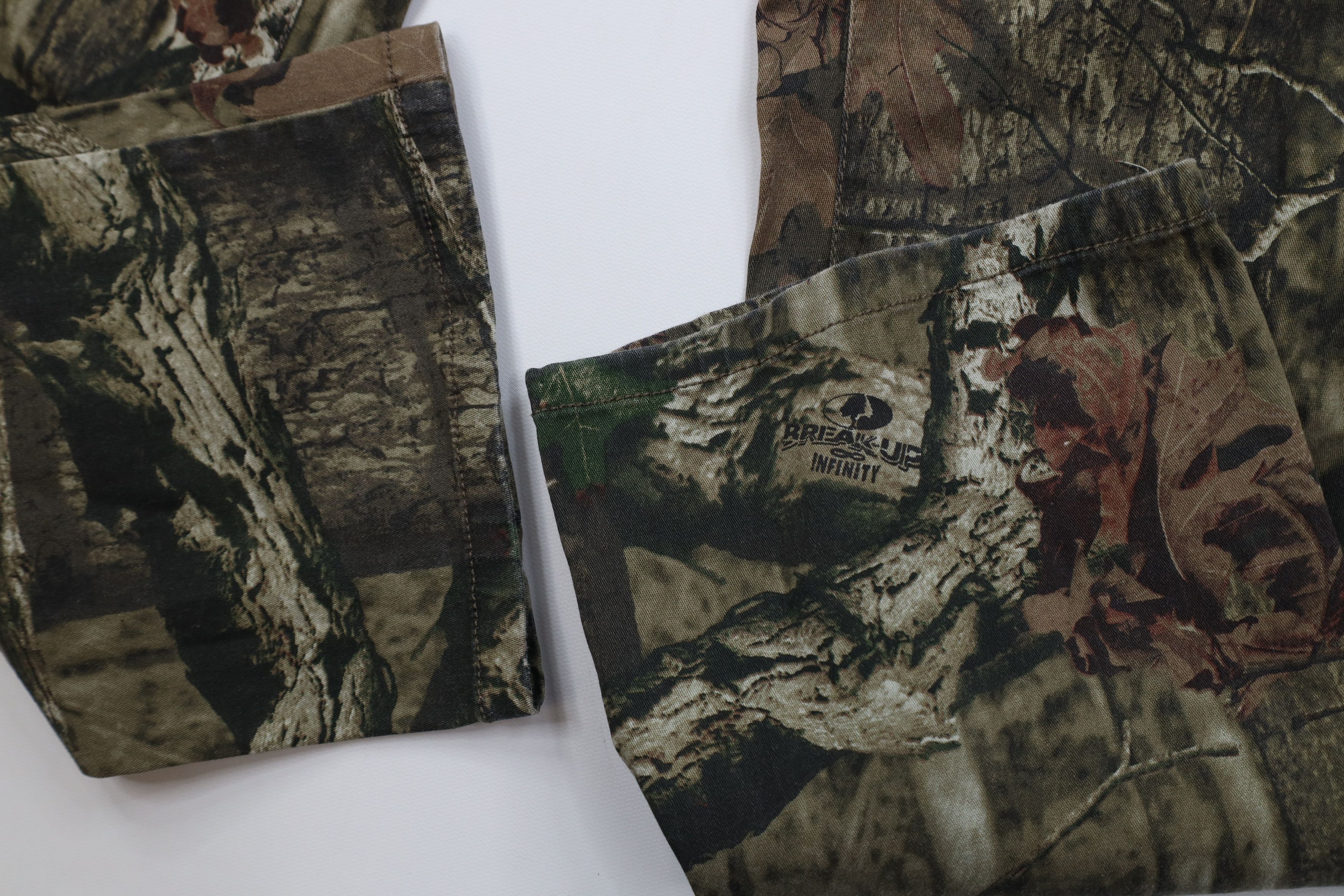 Vintage Vintage Y2K Streetwear Camouflage Flared Wide Leg Pants Size 34" / US 12 / IT 48 - 6 Thumbnail