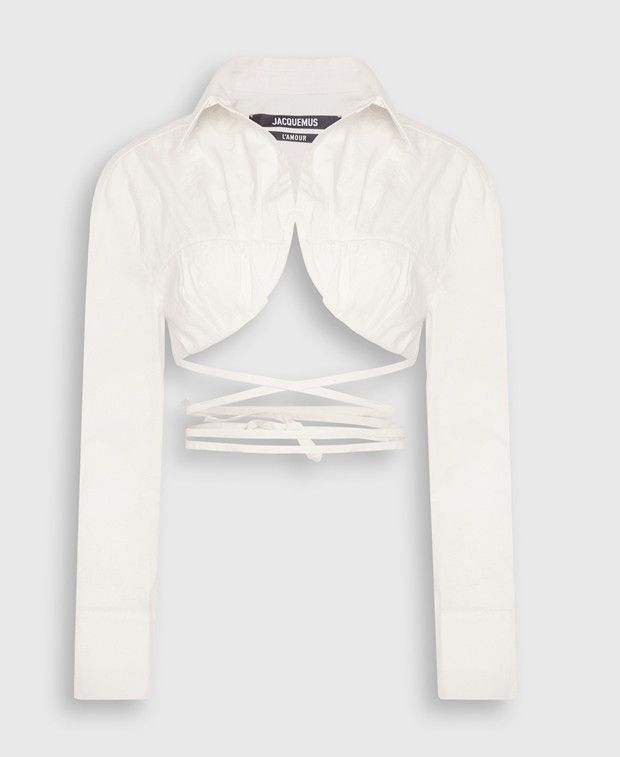 Jacquemus Long-sleeved blouse Size XXS / US 00 / IT 34 - 1 Thumbnail