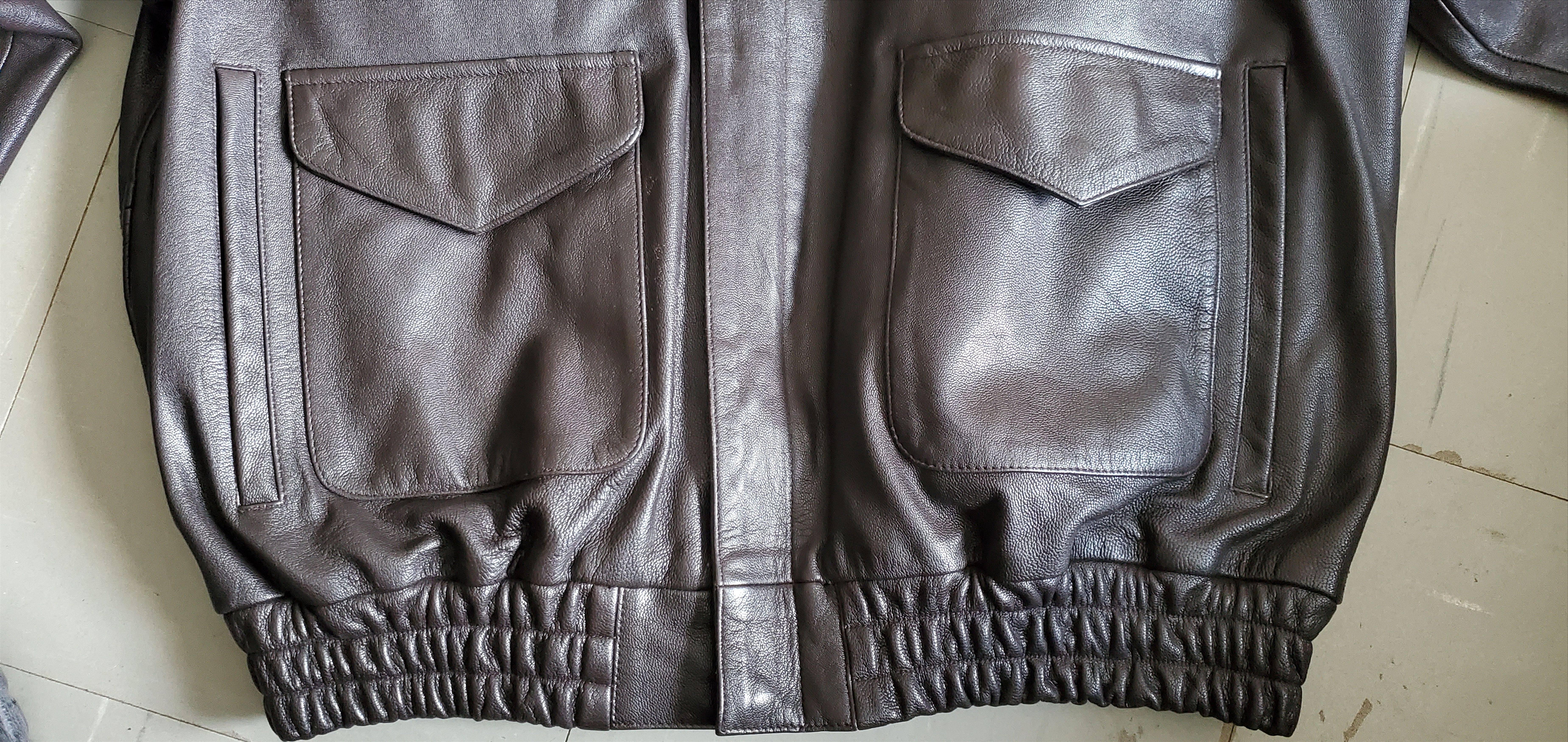 Cooper Cooper A-2 Goatskin Boeing Cockpit Jacket Size US XL / EU 56 / 4 - 2 Thumbnail