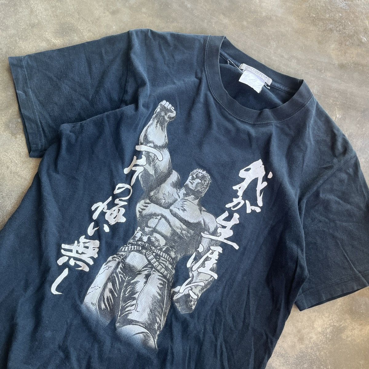 Anime Vintage T-Shirt Anime Hakuto No Ken Size US L / EU 52-54 / 3 - 2 Thumbnail