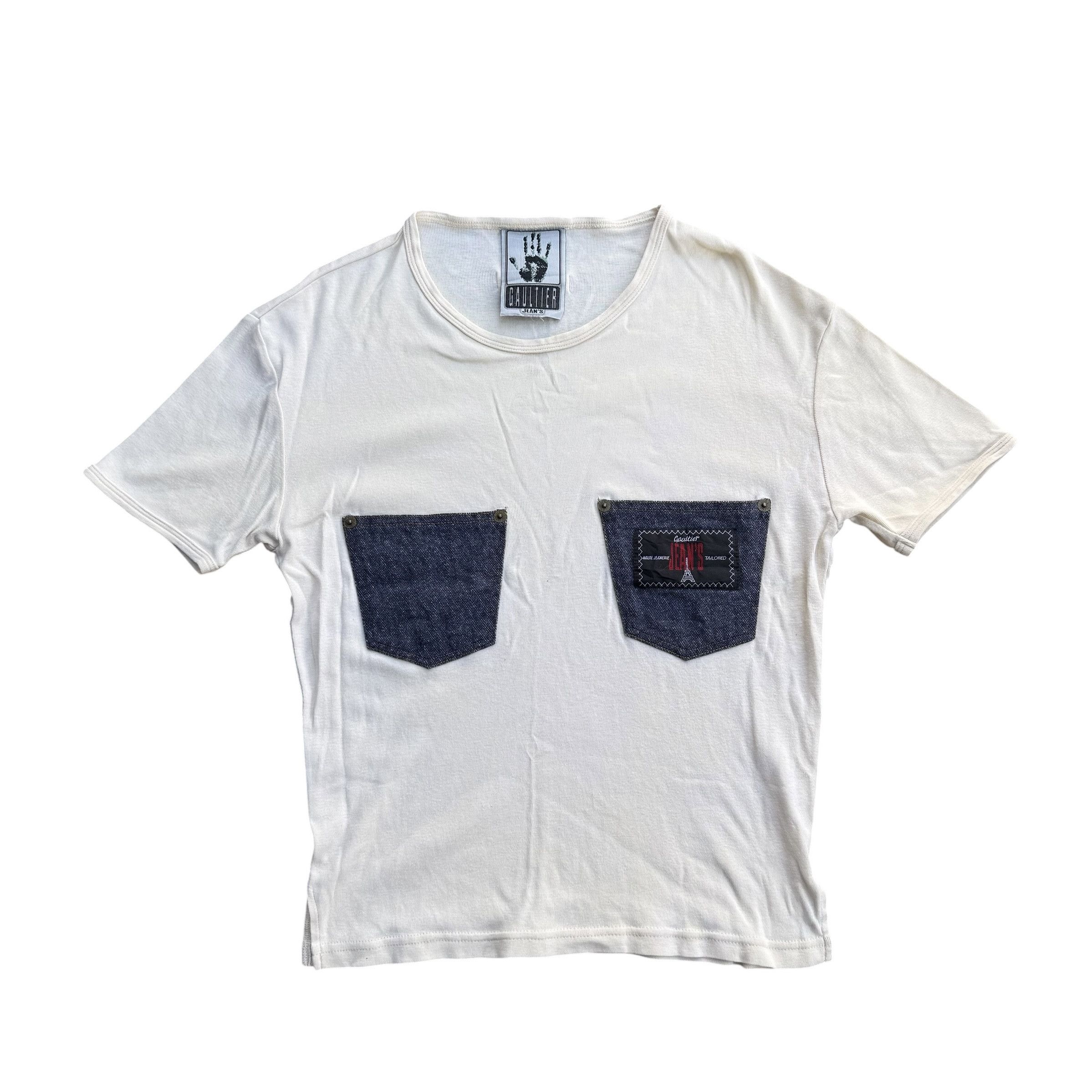 Jean Paul Gaultier JPG Double Pocket Tee Size M / US 6-8 / IT 42-44 - 1 Thumbnail