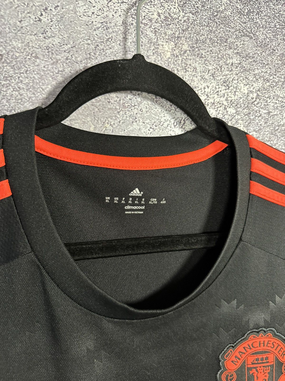Adidas × Vintage Vintage Manchester United 2015/16 Adidas Jersey blokcore Size US XL / EU 56 / 4 - 8 Thumbnail