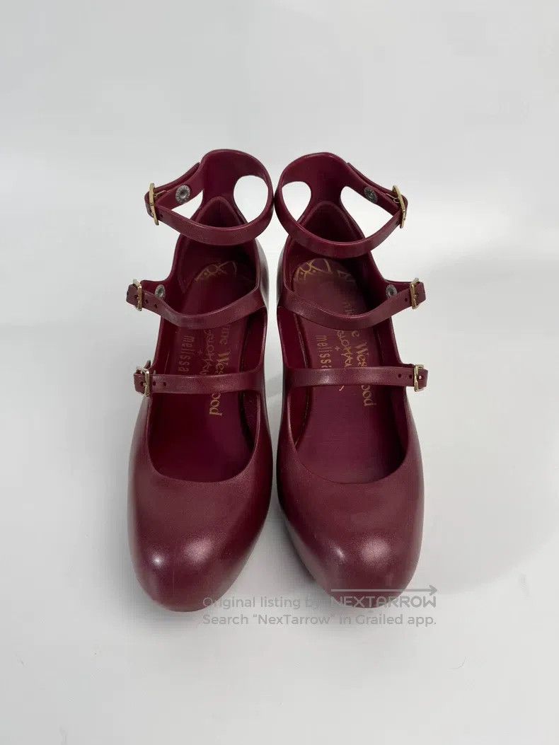 Vivienne Westwood Vivienne Westwood Westminster Dark Red Three-Tie High Heel Size US 6.5 / IT 36.5 - 2 Thumbnail