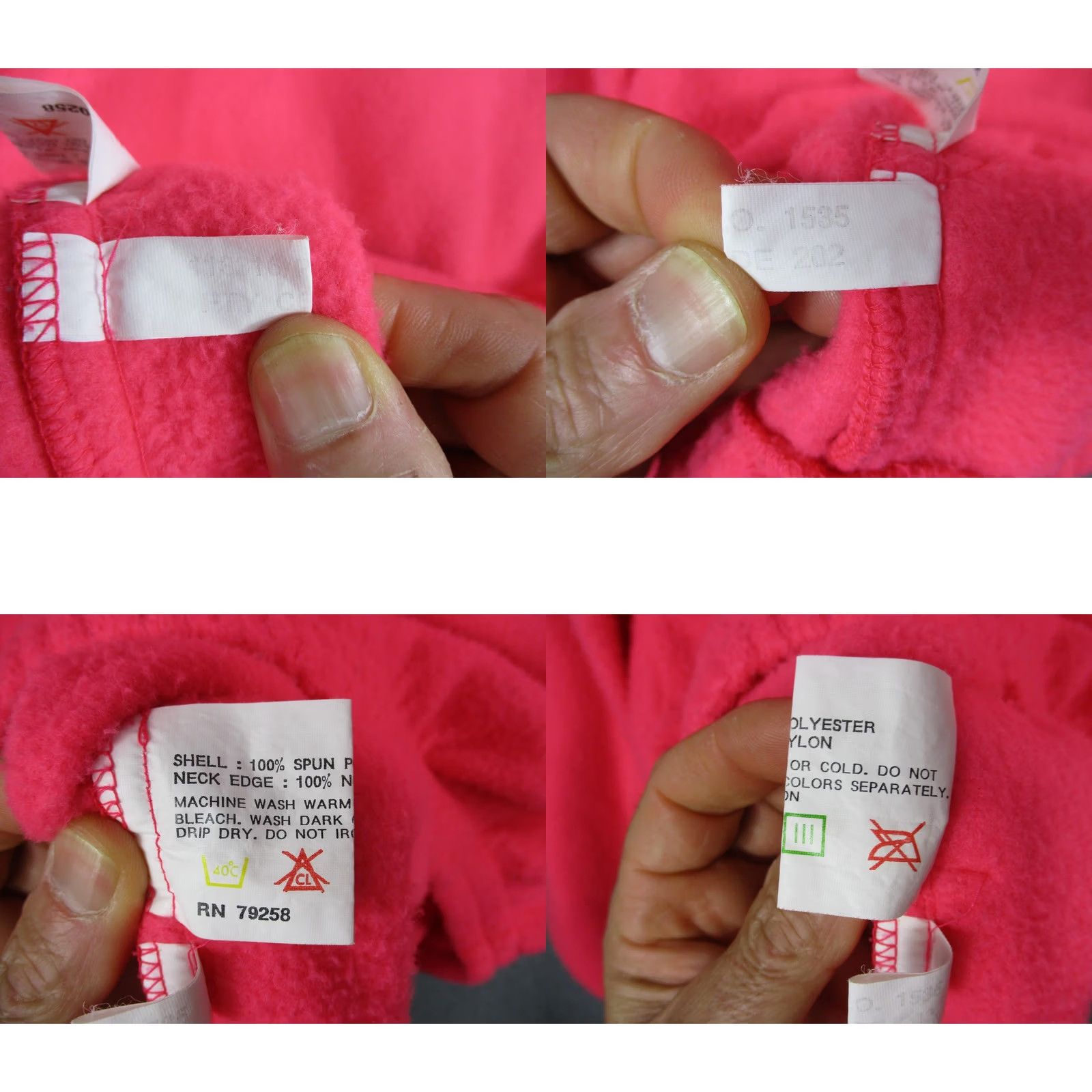 Ocean Pacific Ocean Pacific Sweatshirt 1/4 Zip Men Medium Pink X Treme Air 80s Size US M / EU 48-50 / 2 - 9 Thumbnail