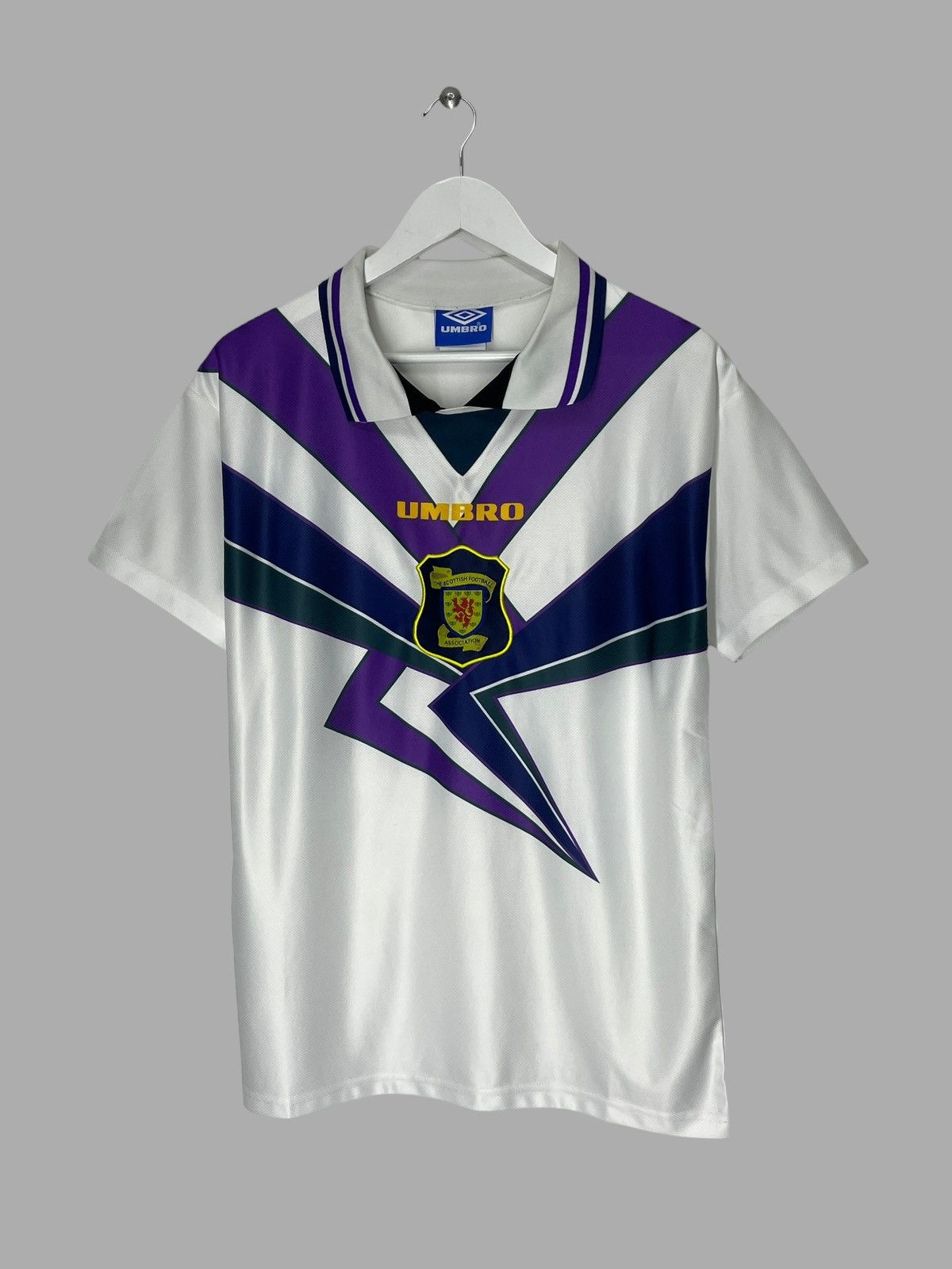 Umbro National Team Scotland Umbro 1994 Vintage Soccer Jersey Size US M / EU 48-50 / 2 - 1 Thumbnail
