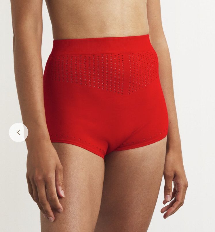 Max Mara Knitted Shorts in Red ( S )