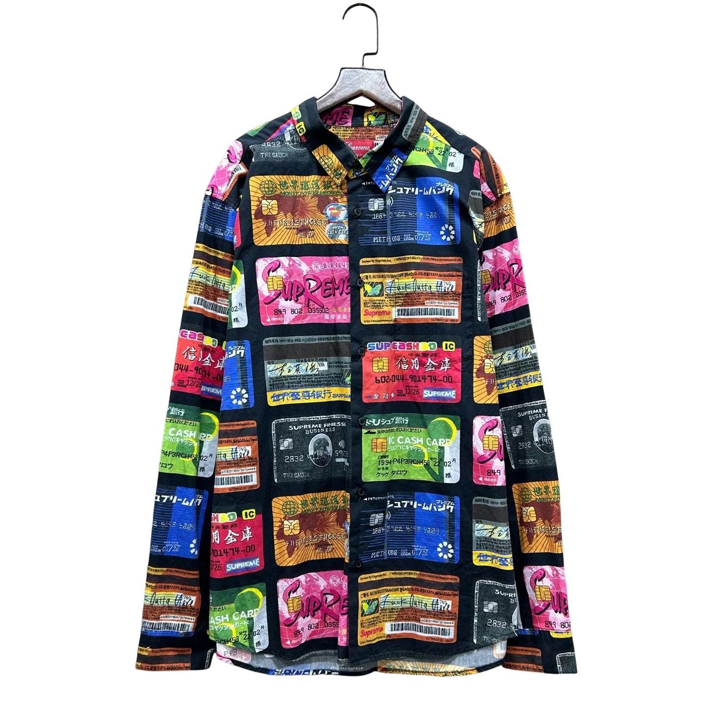 Supreme Supreme Credit Cards Button Up Shirt Size L Size US L / EU 52-54 / 3 - 1 Thumbnail
