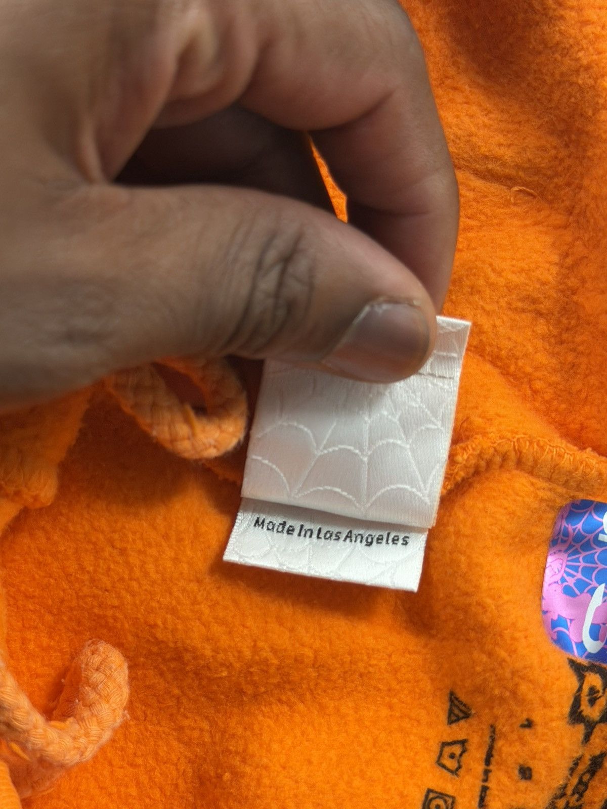 Sp5der Sp5der Beluga Sweatpants – Orange Size US 34 / EU 50 - 5 Thumbnail