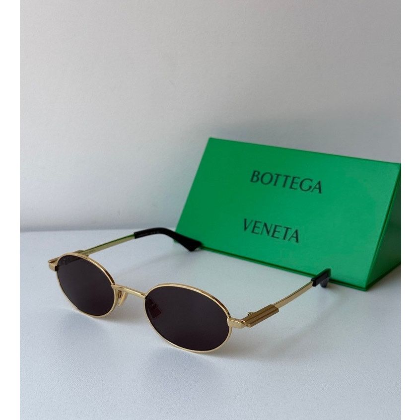 Bottega Veneta NEW Bottega Veneta BV1470S Gold Oval  display picture 1