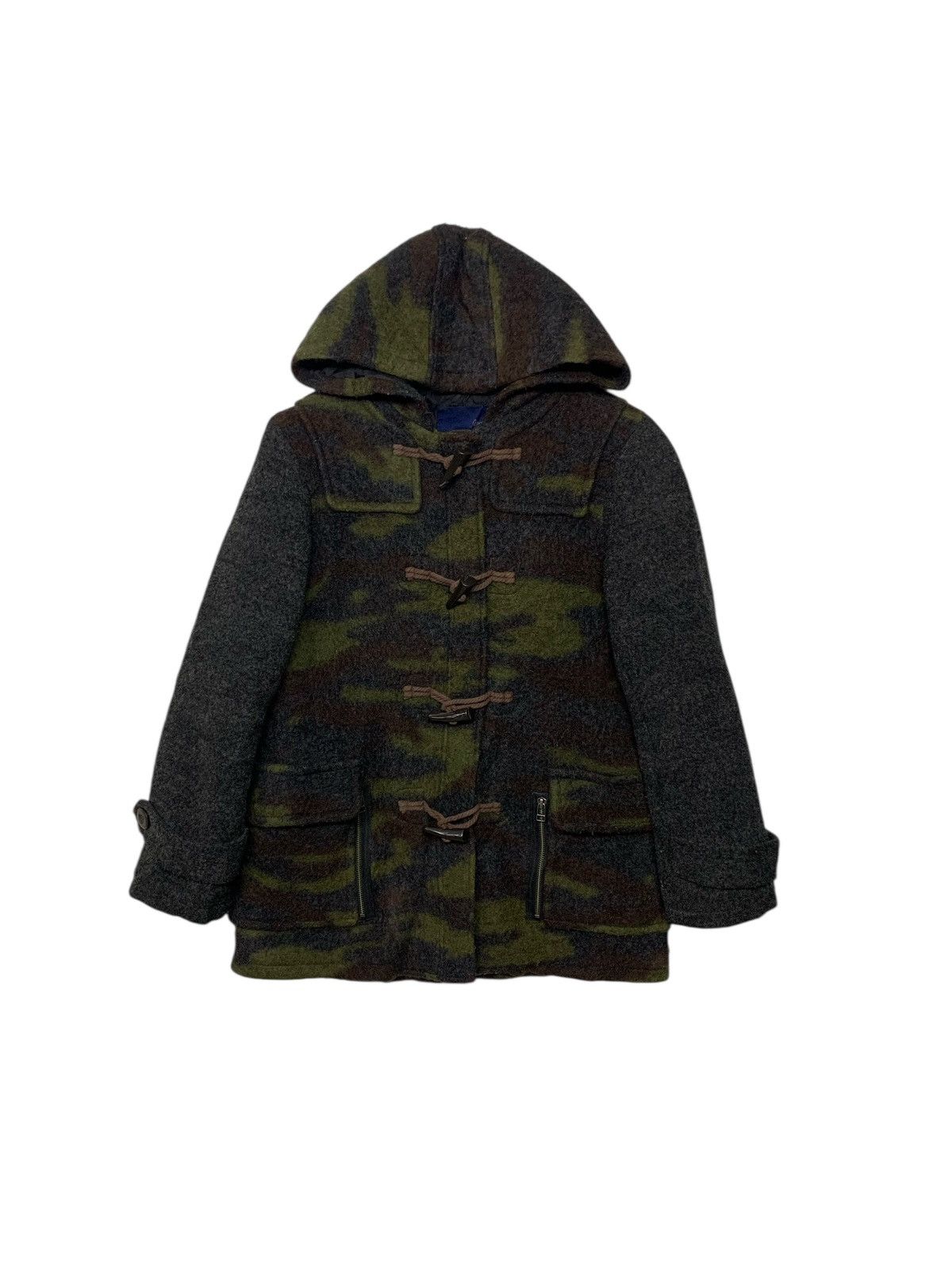Avirex Rare Avirex Camo Heavy Jacket Hoodie Zipper Down Size US M / EU 48-50 / 2 - 1 Thumbnail