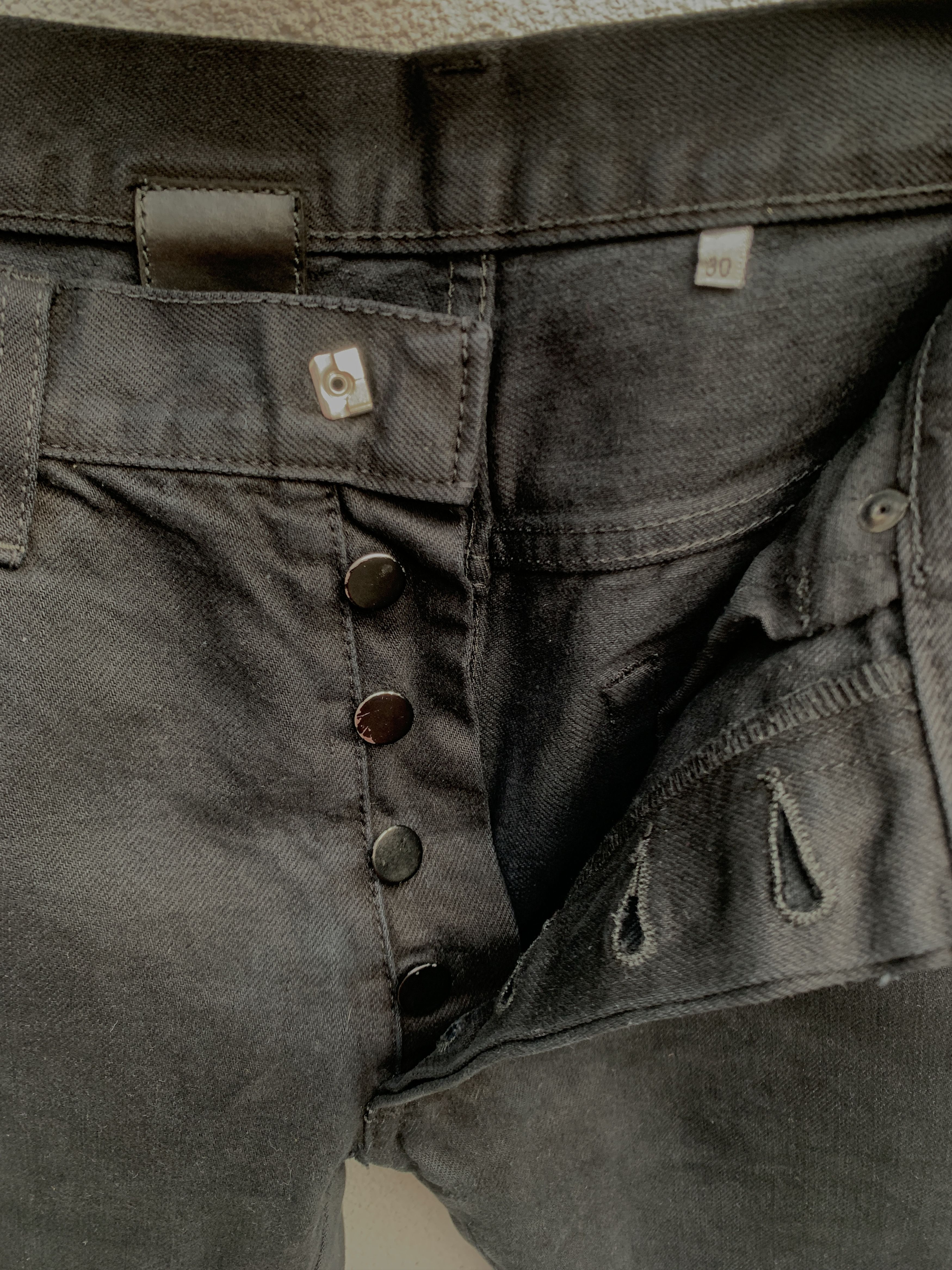 Dior × Hedi Slimane Dior Black Jeans Size US 32 / EU 48 - 5 Thumbnail