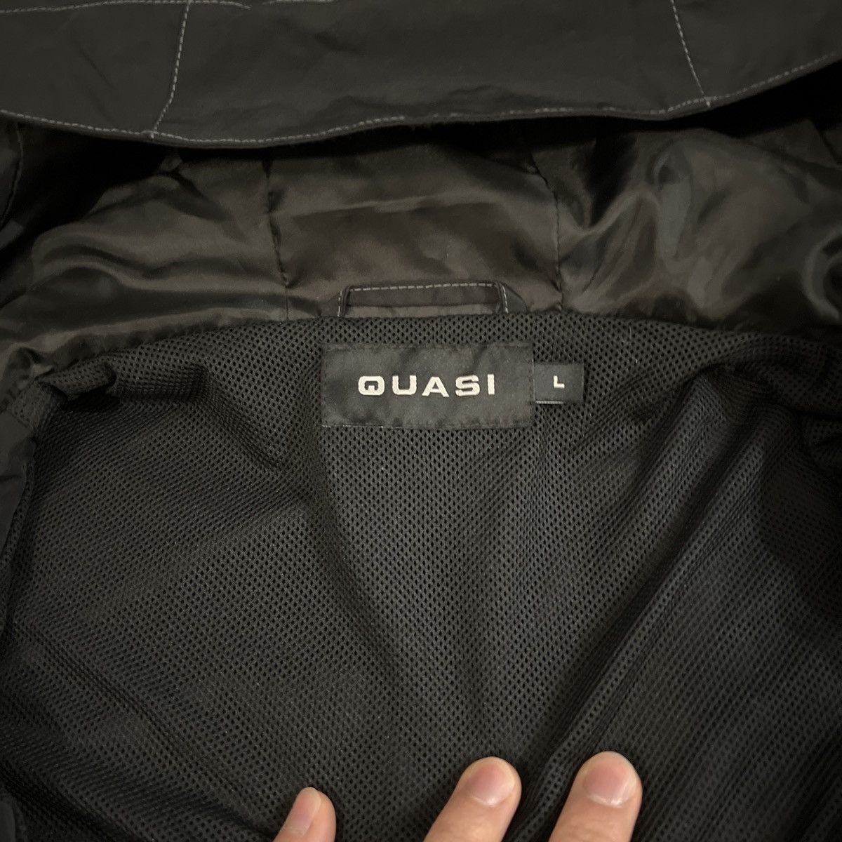 Quasi Skateboards Quasi Skateboards Nylon Windbreaker Jacket Size US L / EU 52-54 / 3 - 5 Thumbnail