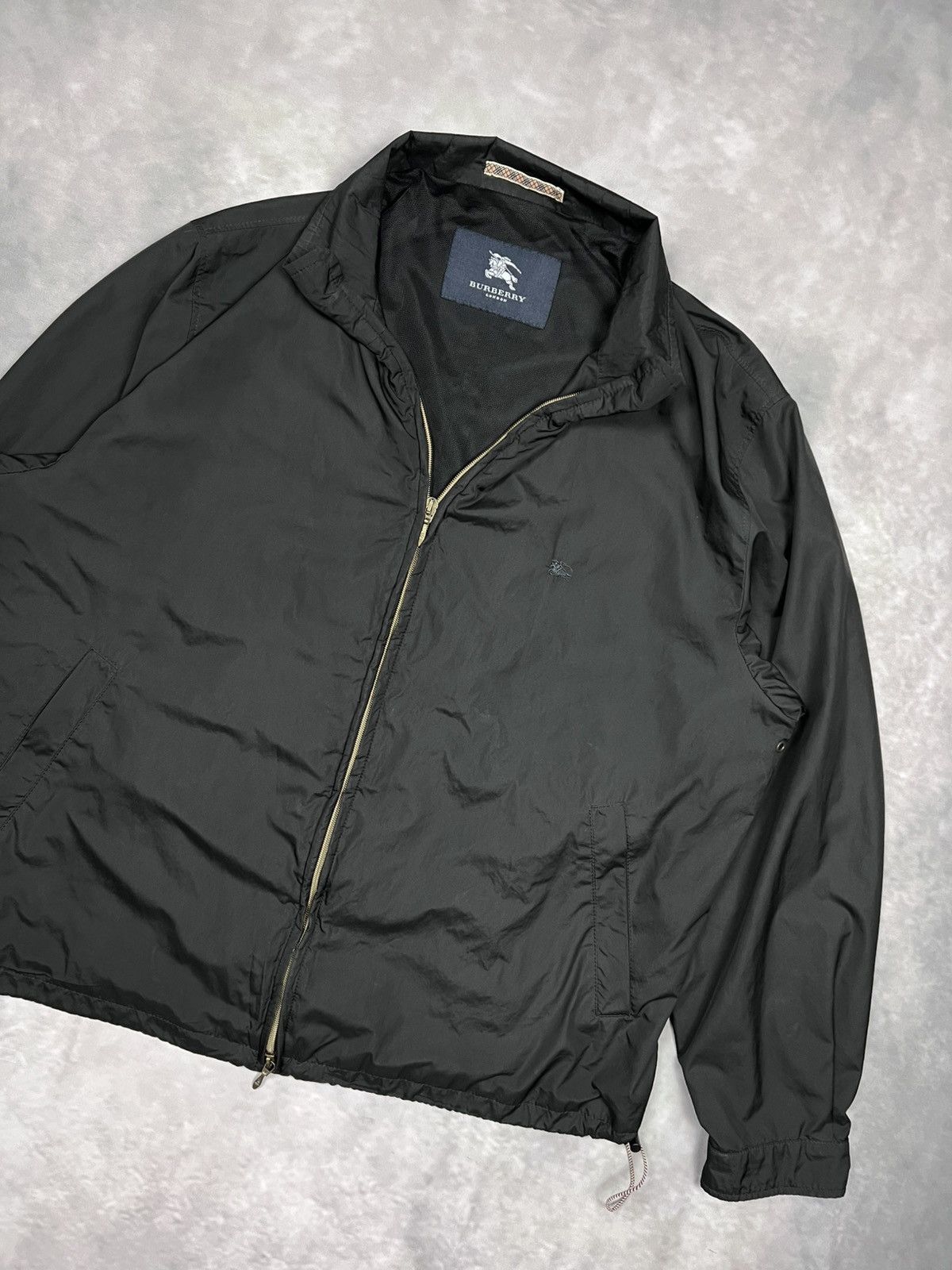 Burberry Prorsum Vtg Burberry London Men’s Black Jacket Windbreaker Size L/XL Size US L / EU 52-54 / 3 - 1 Thumbnail