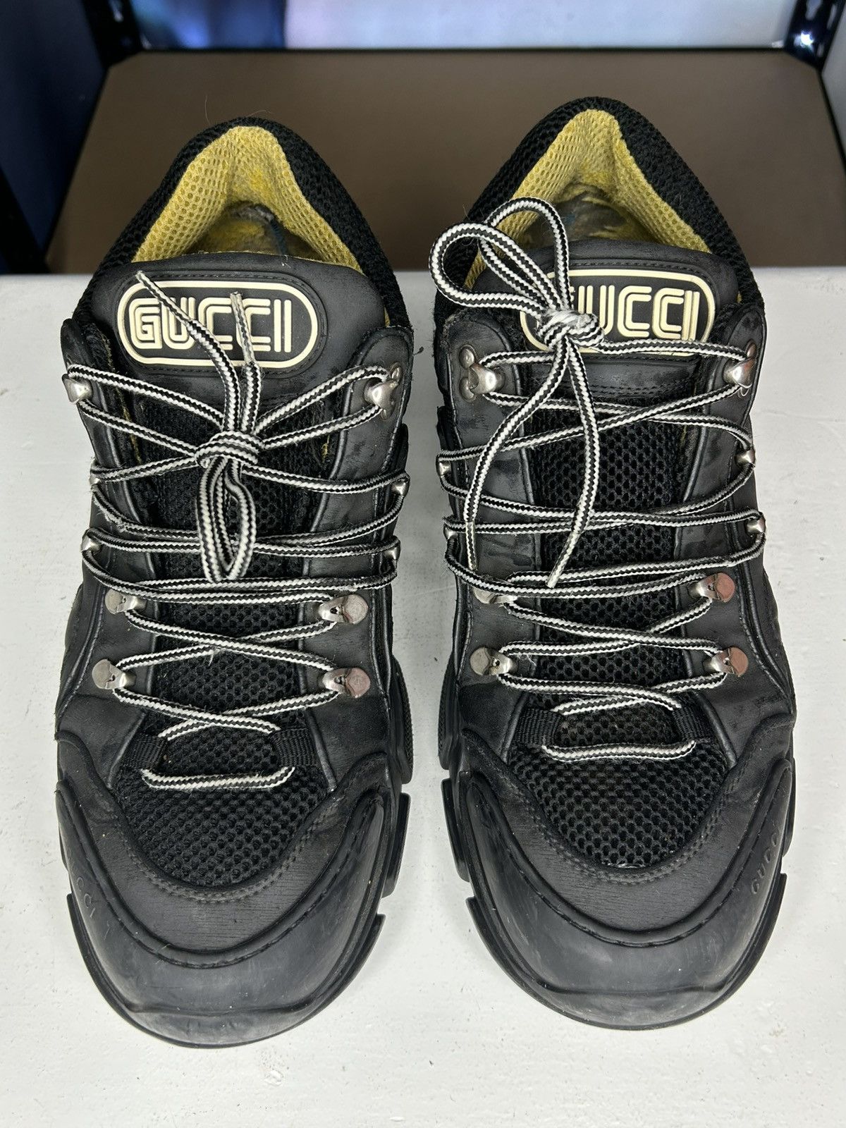 Gucci Gucci Flashtrek Low Top Sneakers Size US 10.5 / EU 43-44 - 2 Thumbnail