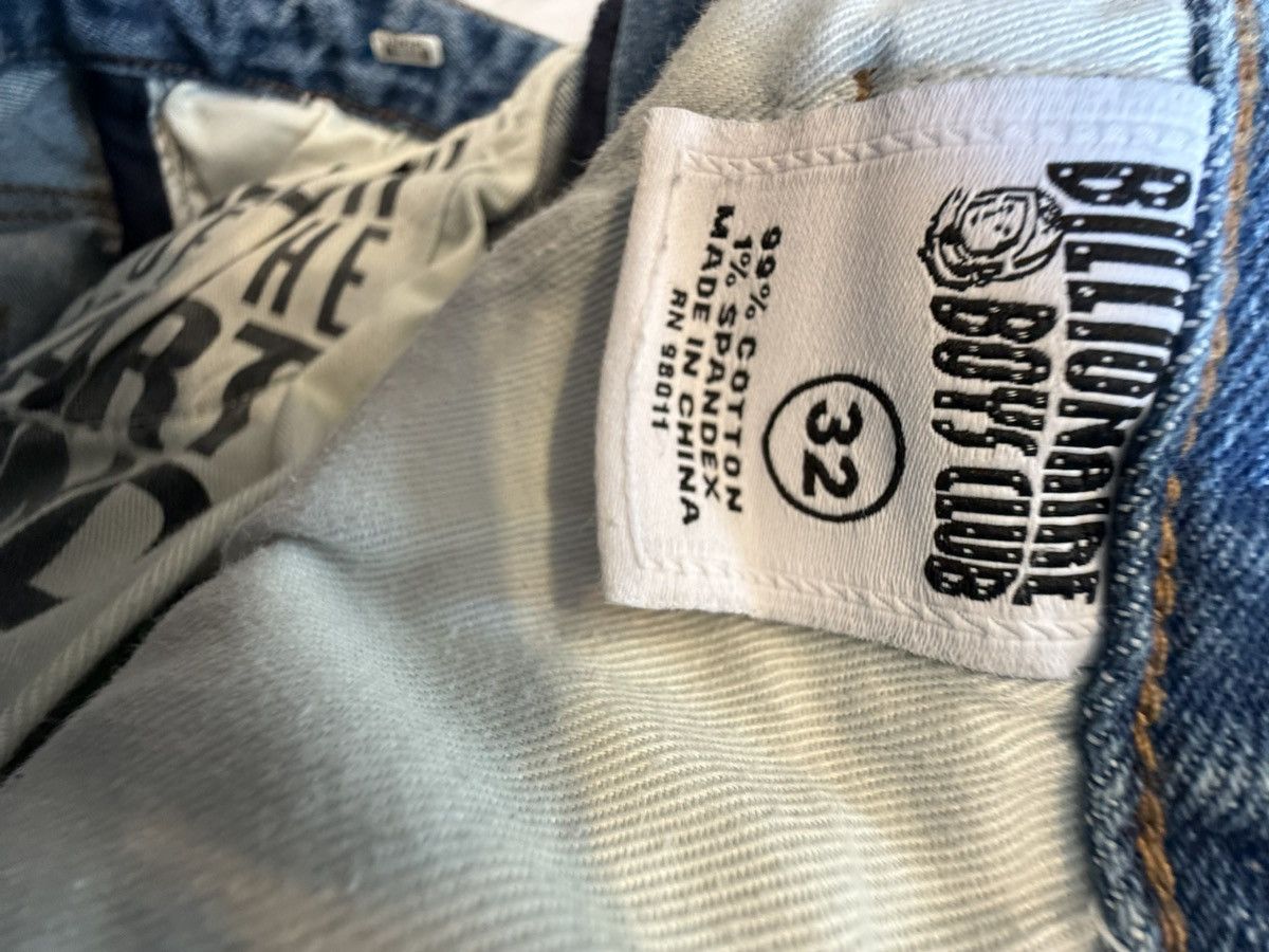 Billionaire Boys Club Billionaire Boys Club Men Light Wash Skinny Jean Embroidered Size US 32 / EU 48 - 4 Thumbnail