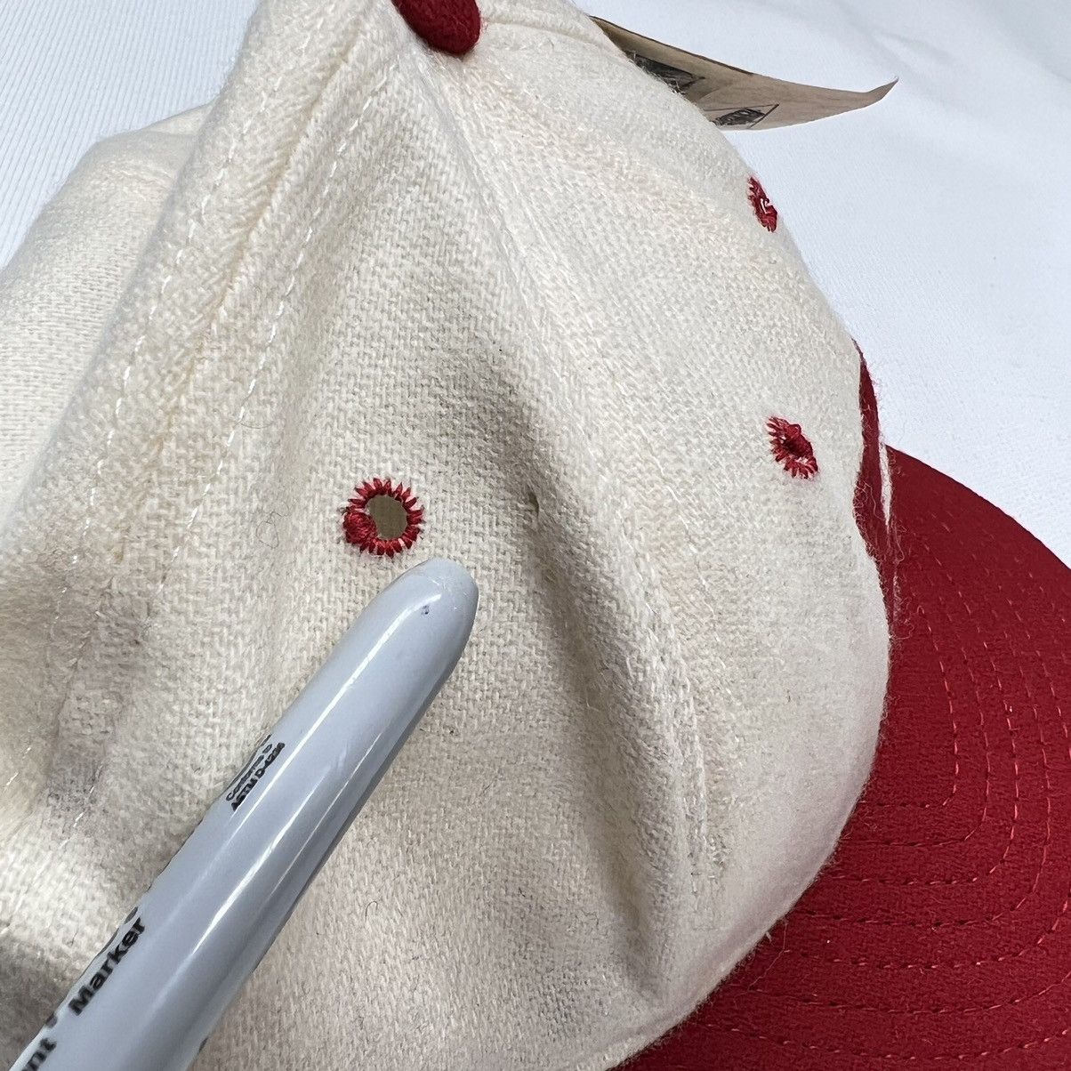 Vintage VTG Rutgers Hat 7 5/8 Red Legacy Merch Athletic Sport 90s Size ONE SIZE - 12 Thumbnail