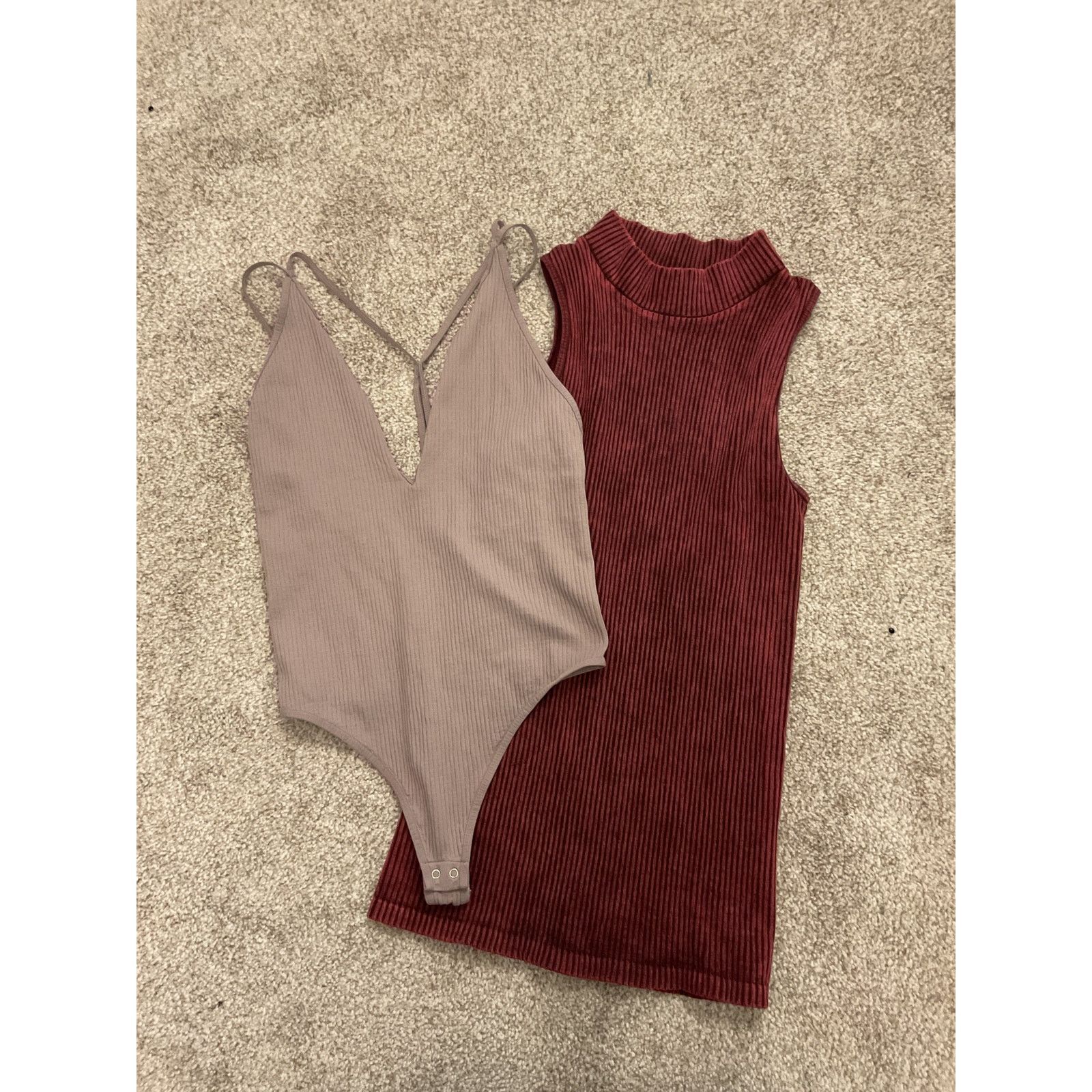 Free People Intimately Free People Basics Bundle,Tank & Bodysuit,XS/S Size XS / US 0-2 / IT 36-38 - 1 Thumbnail