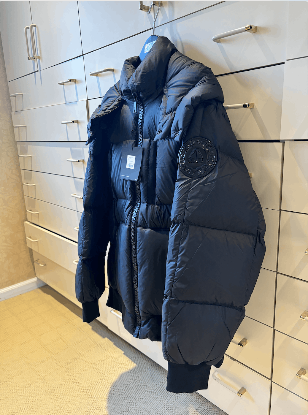 Moose Knuckles 125th street down bomber jacket Size US XL / EU 56 / 4 - 2 Thumbnail