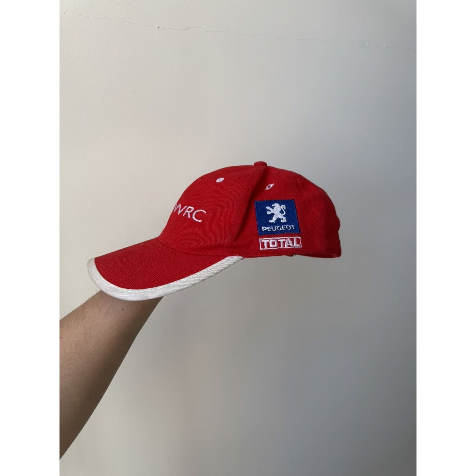 Formula 1 Vintage Peugeot 206 Red Cap Snapback Racing Size ONE SIZE - 2 Thumbnail