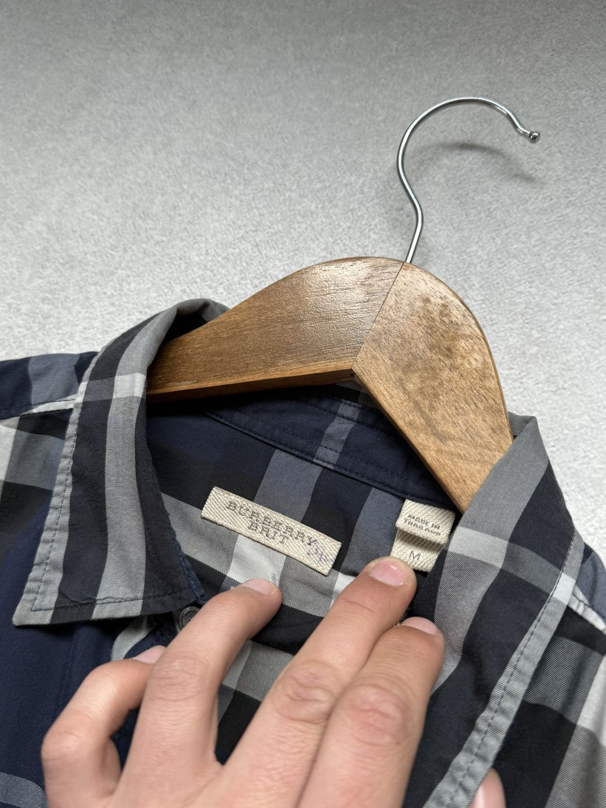 Burberry Burberry Brit Nova Check Button Up Shirt Plaid Long Sleeve Size US M / EU 48-50 / 2 - 5 Thumbnail