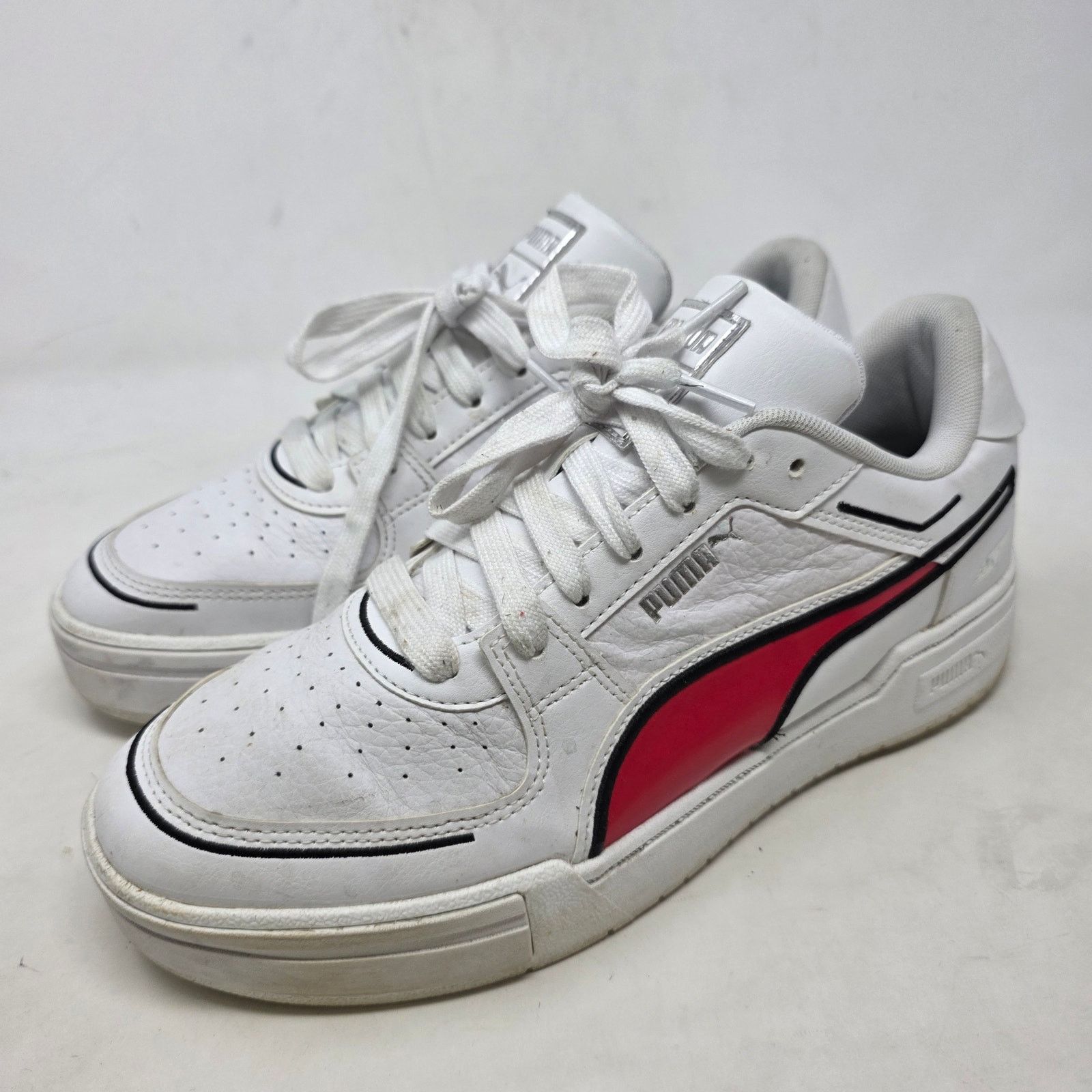 Puma Puma CA Pro Classic White Burgundy Sneakers Mens Size 10 Size US 10 / EU 43 - 1 Thumbnail