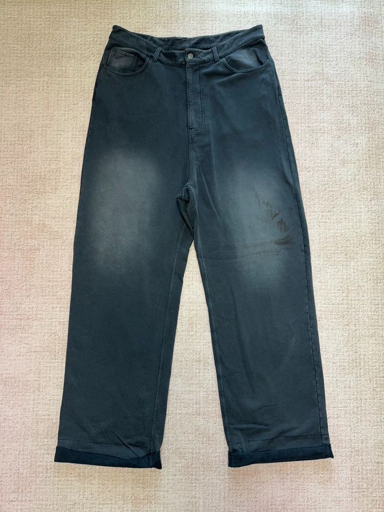 Balenciaga Balenciaga size M Baggy foggy washed denim pants Size US 26 / EU 42 - 1 Thumbnail