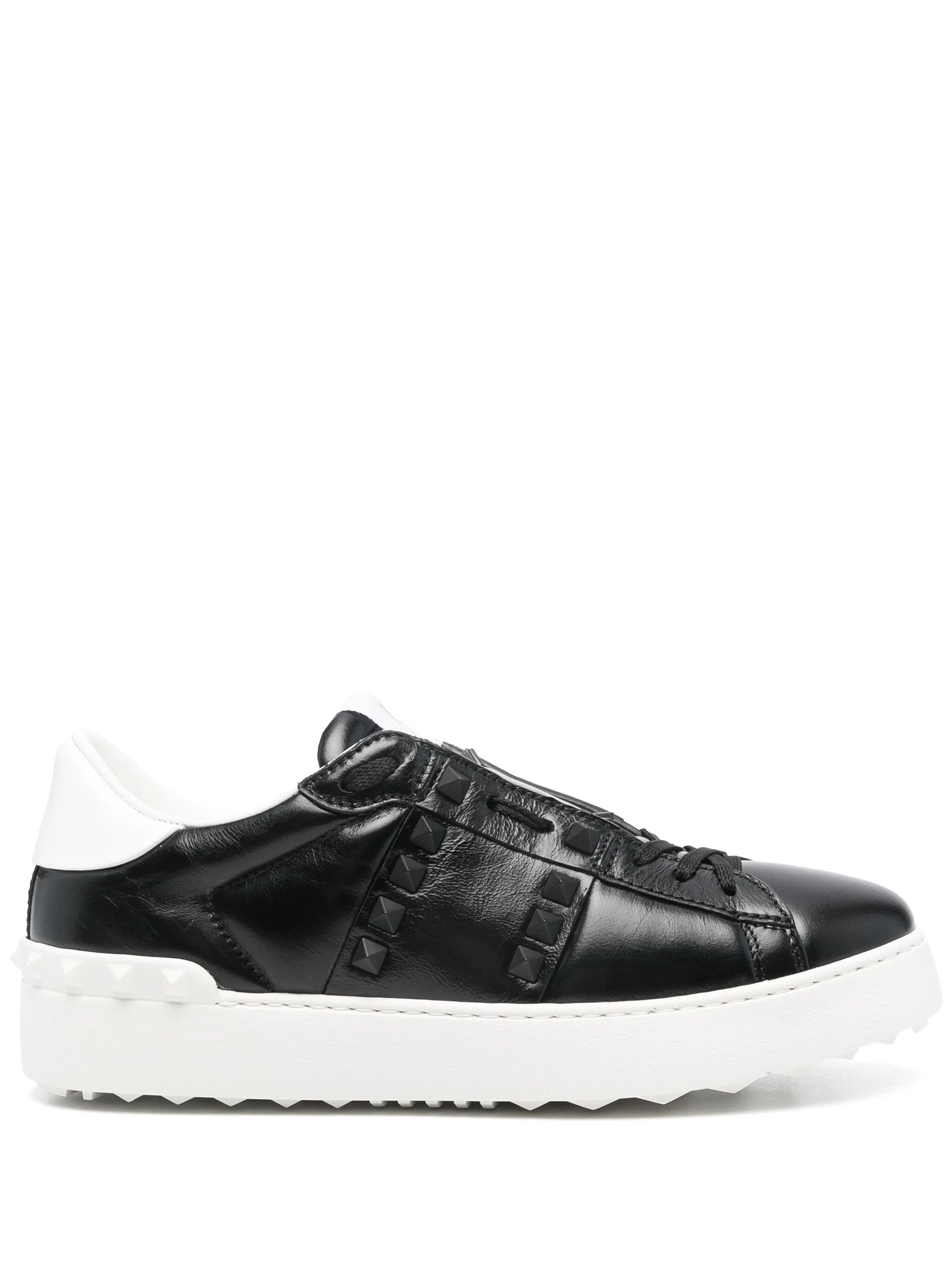 Valentino o1s22i1n0924 Untitled Rockstud Sneakers in Black Size US 7 / IT 37 - 1 Thumbnail