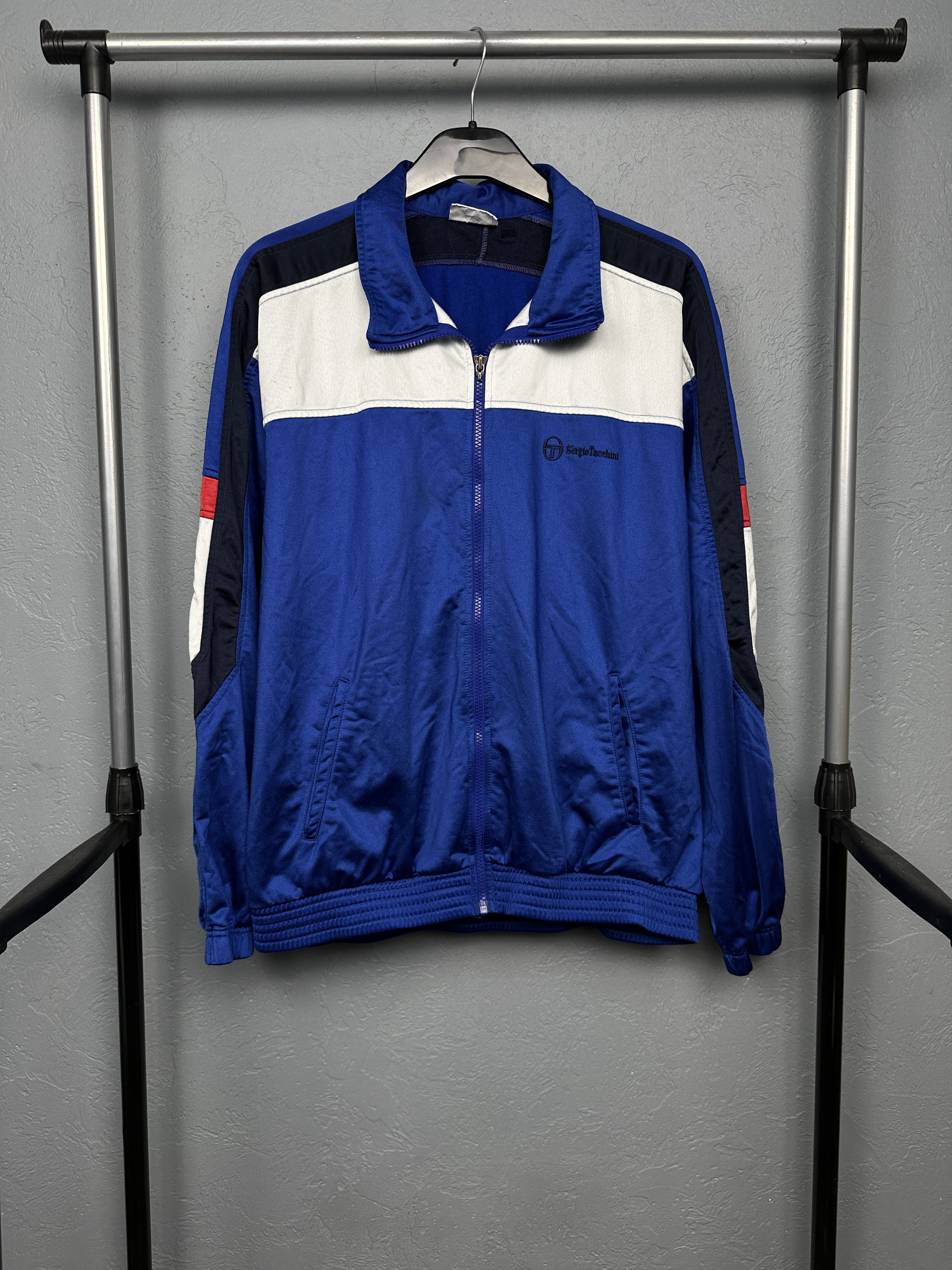 Sergio Tacchini Sergio Tacchini Vintage Mens Track Top Jacket Size US M / EU 48-50 / 2 - 1 Thumbnail