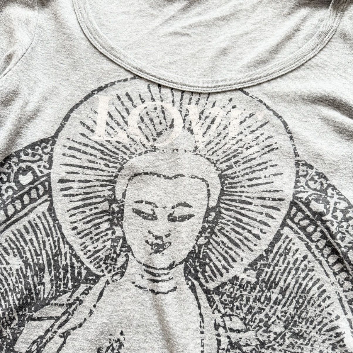 Hysteric Glamour × Undercover 00s Buddha Hindu Margiela Style Gothic Punk Longsleeve Tee Size M / US 6-8 / IT 42-44 - 3 Thumbnail