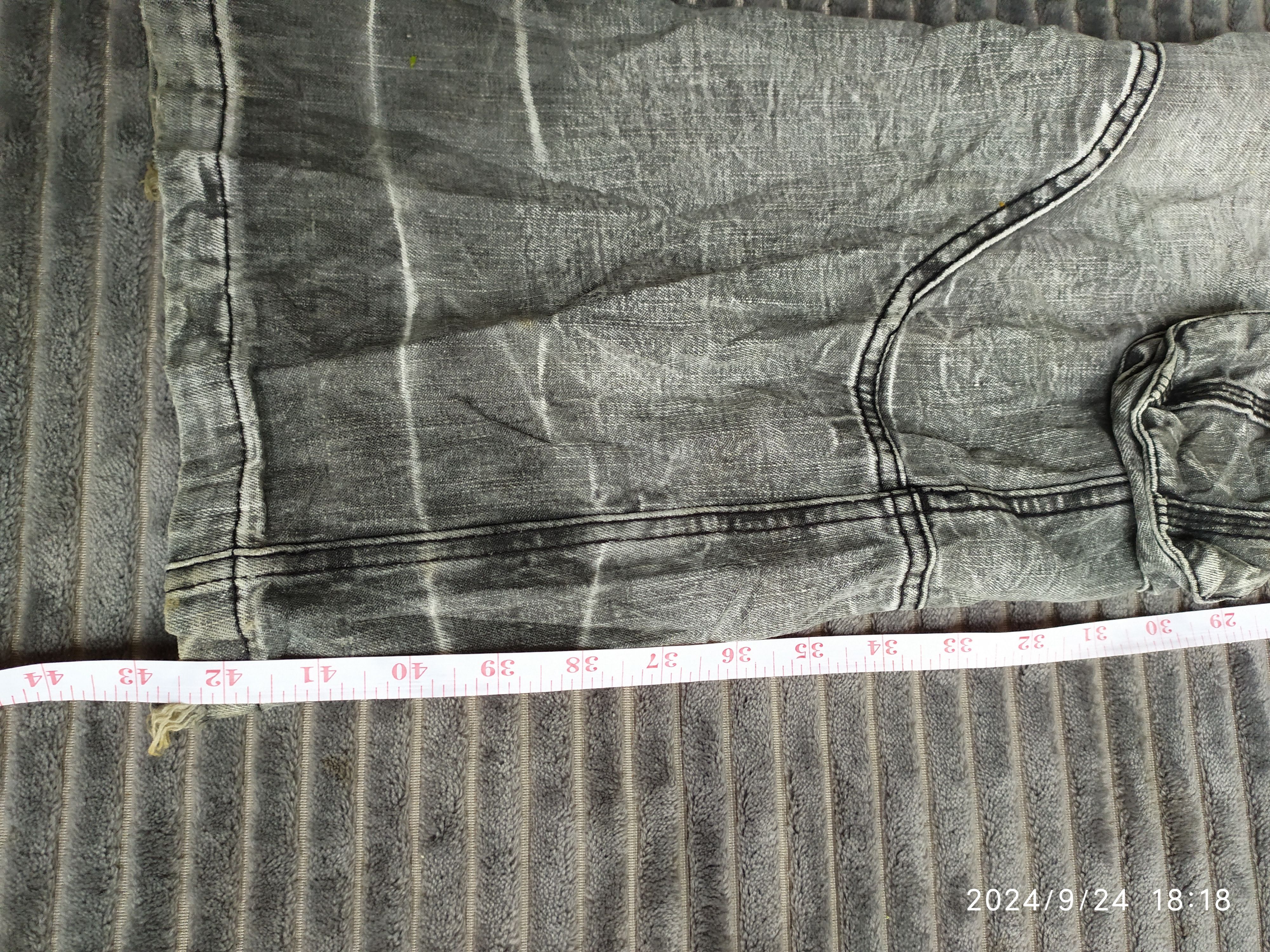 20471120 × If Six Was Nine × Japanese Brand Seditionaries Lowbox Flared Multipocket Denim Size US 31 - 15 Thumbnail