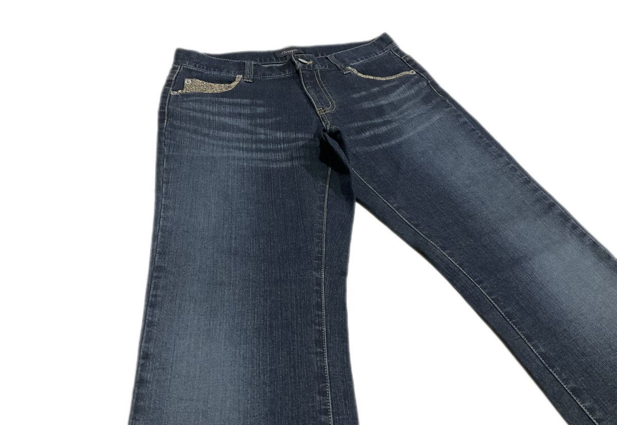 If Six Was Nine × Japanese Brand × Le Grande Bleu (L.G.B.) 🔥Sick Y2K Oririn Flared Denim Snakeskin Pockets Size US 30 / EU 46 - 5 Thumbnail