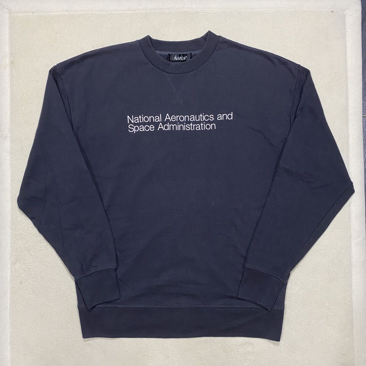 Japanese Brand × Vintage Vintage KUTIR NASA Backhit Sweatshirt Size US XL / EU 56 / 4 - 1 Thumbnail