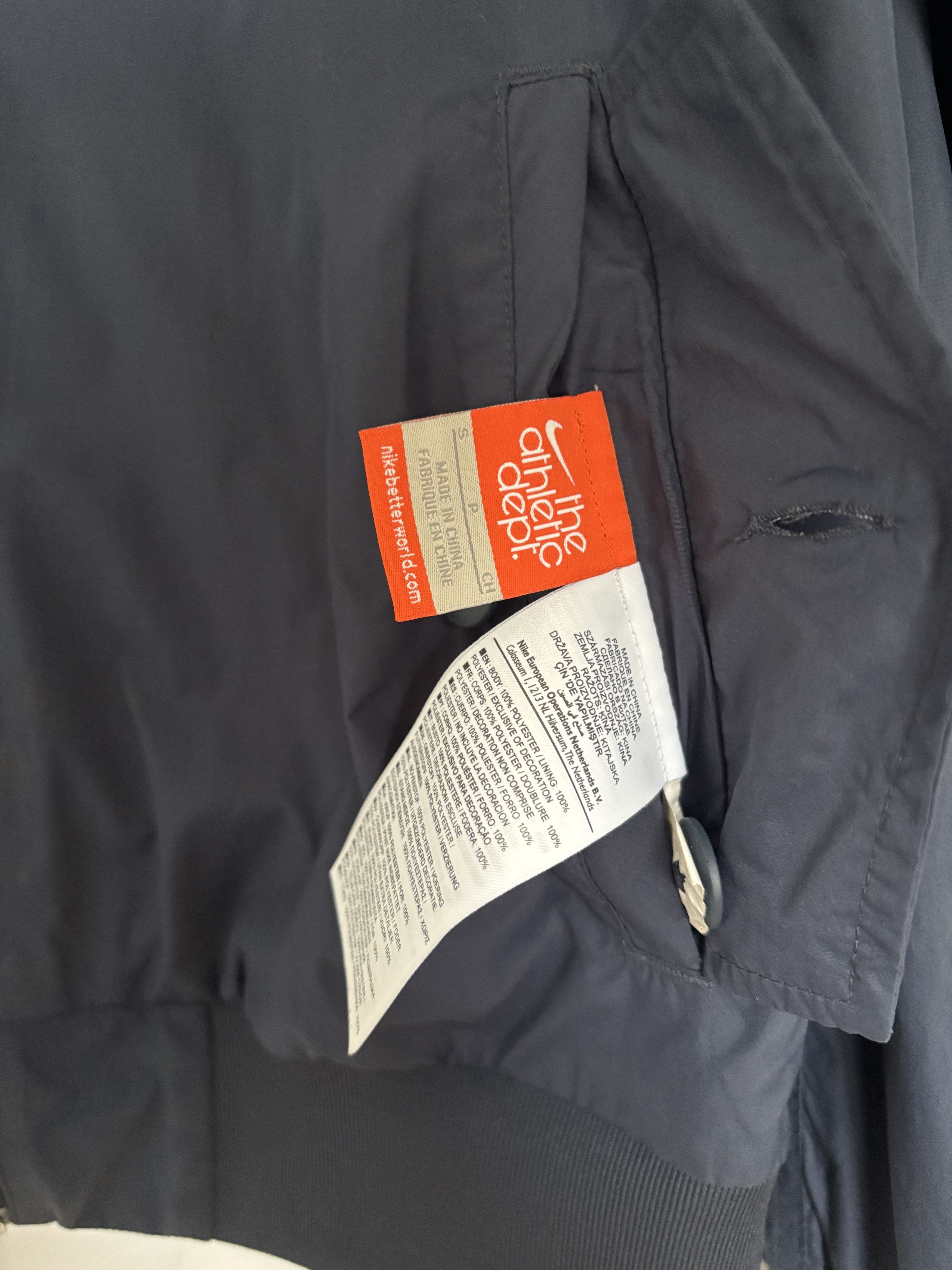 Nike Nike Reversible Bobmber Jacket Navy/Tartan Size US S / EU 44-46 / 1 - 4 Thumbnail