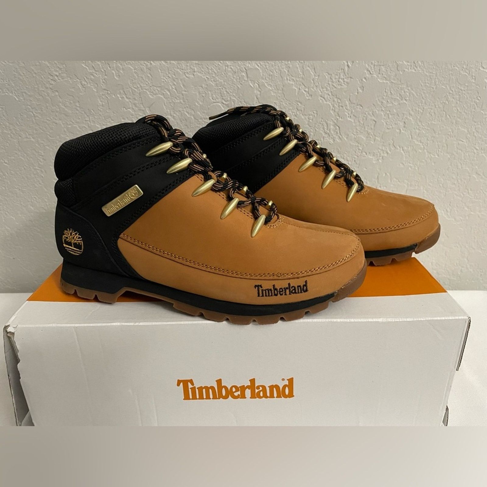 Timberland Timberland Euro Sprint Hiking Boot Wheat Nubuck - Men 7 Size US 7 / EU 40 - 10 Thumbnail