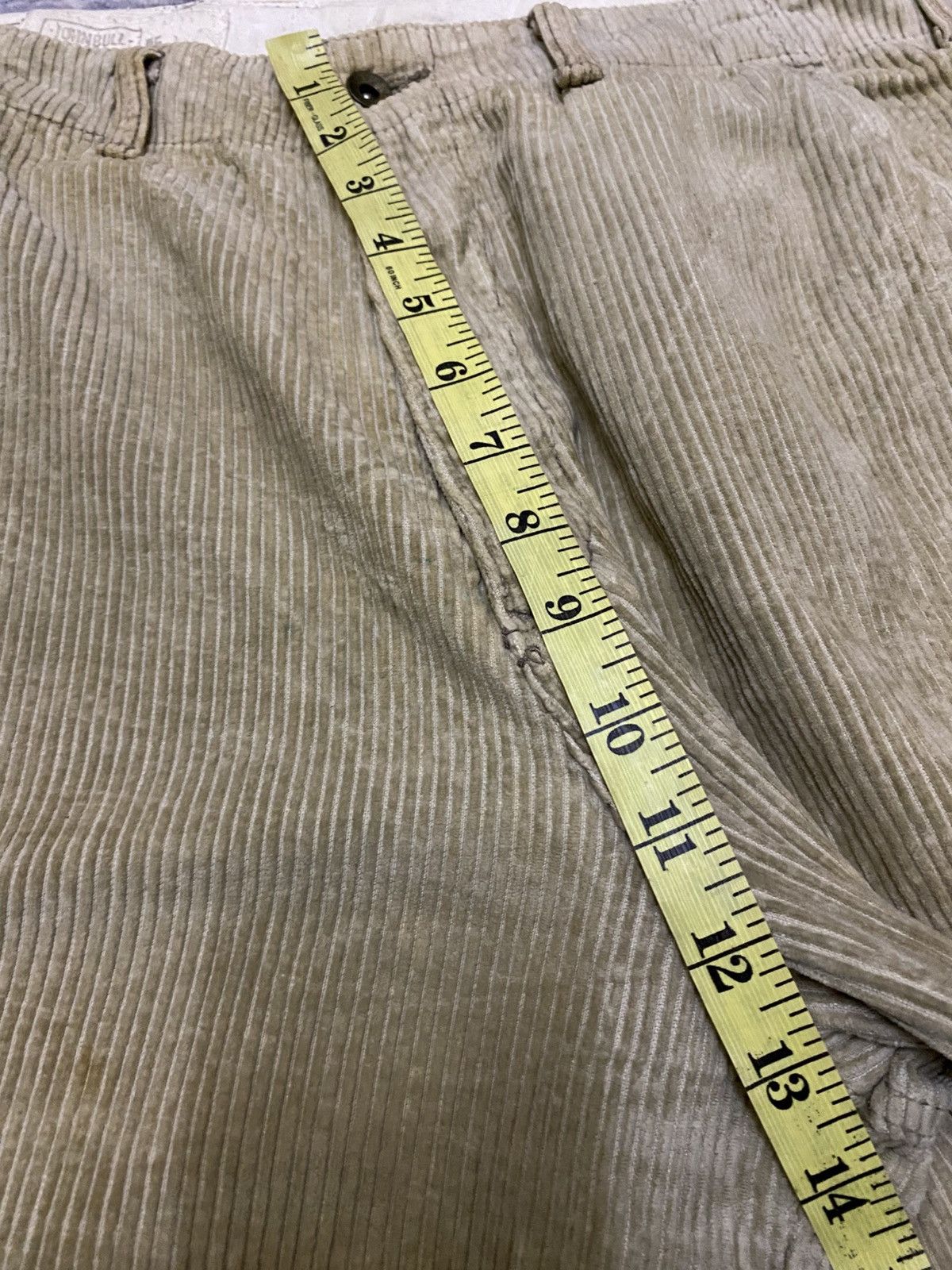 Johnbull JOHNBULL RIPPED FLARED CARGO CORDUROY PANT Size US 33 - 14 Thumbnail