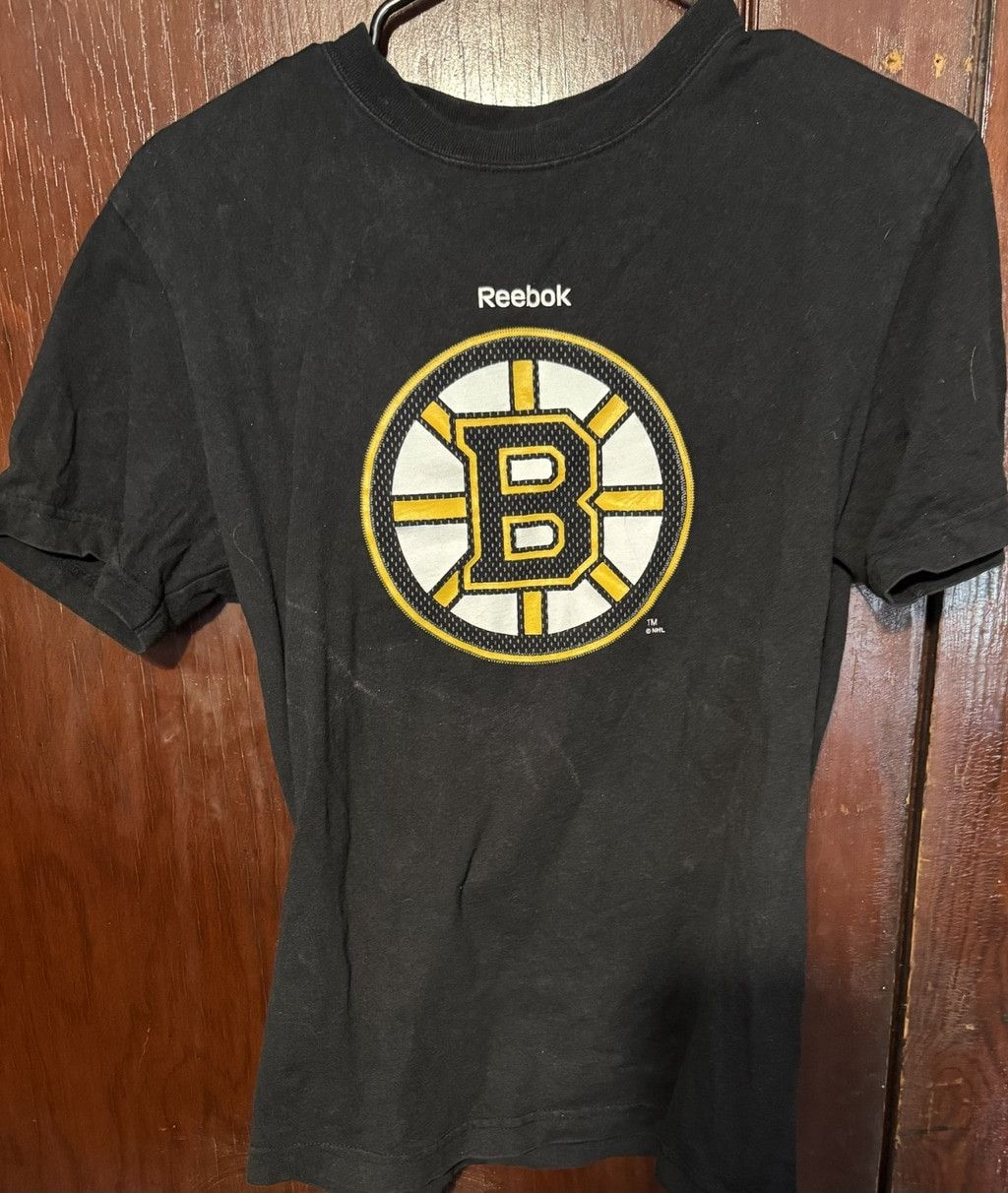 Reebok Boston Bruins Reebok Long Sleeve Tee Kid's Sz XL Black Size US L / EU 52-54 / 3 - 1 Thumbnail
