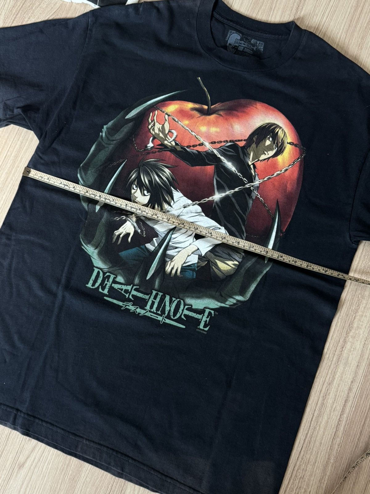 Anime × Cartoon Network × Vintage Vintage rare death note anime shirt Size US XL / EU 56 / 4 - 6 Thumbnail