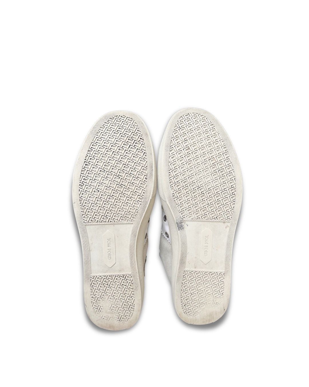 Tom Ford Tom Ford Cambridge High-Top Sneakers – White (EU 41) Size US 7 / EU 40 - 6 Thumbnail