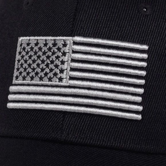 Other Men Flag Embroidered Baseball Cap Size ONE SIZE - 4 Thumbnail