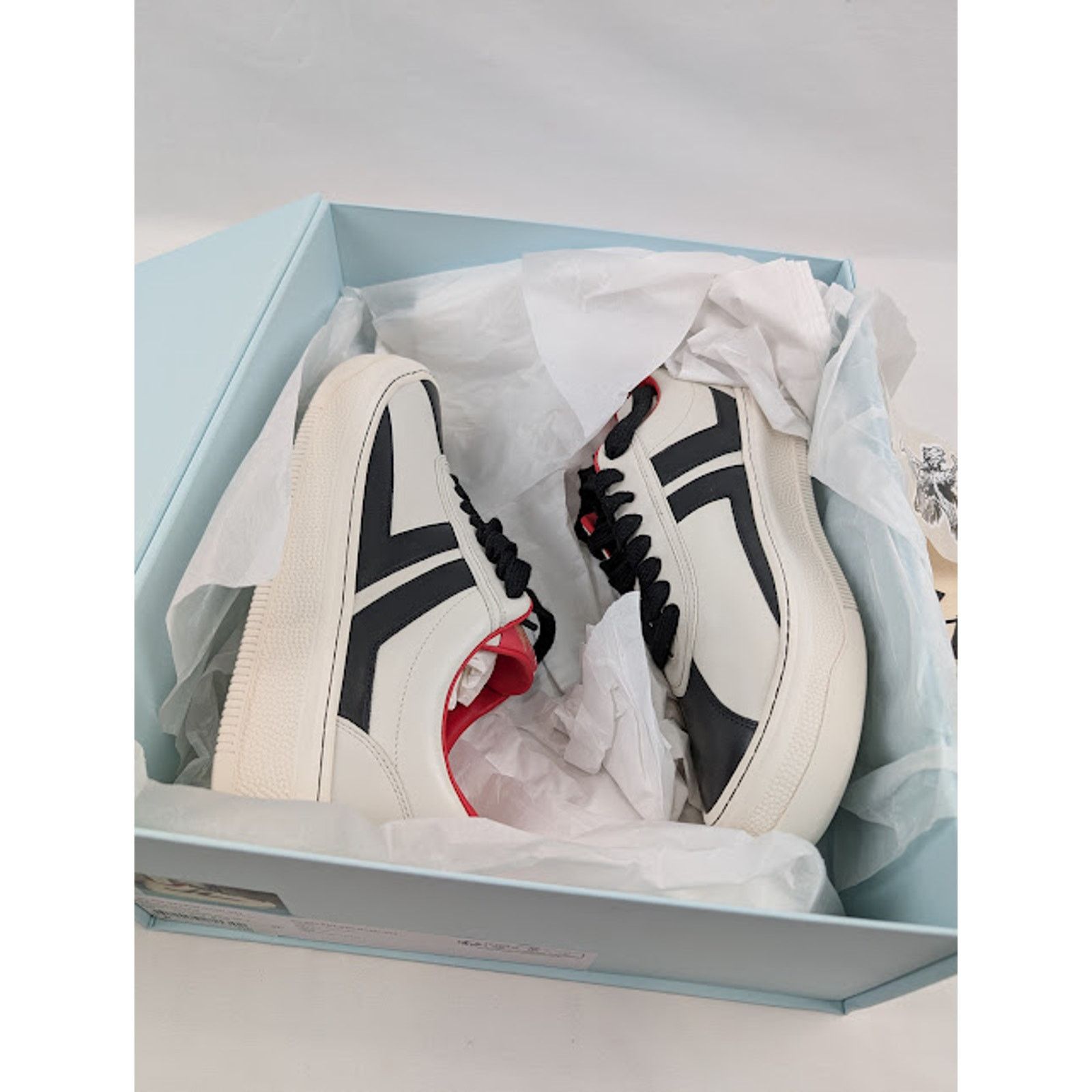 o1rshd1 Sneakers With High Sole in Off White/Black 41