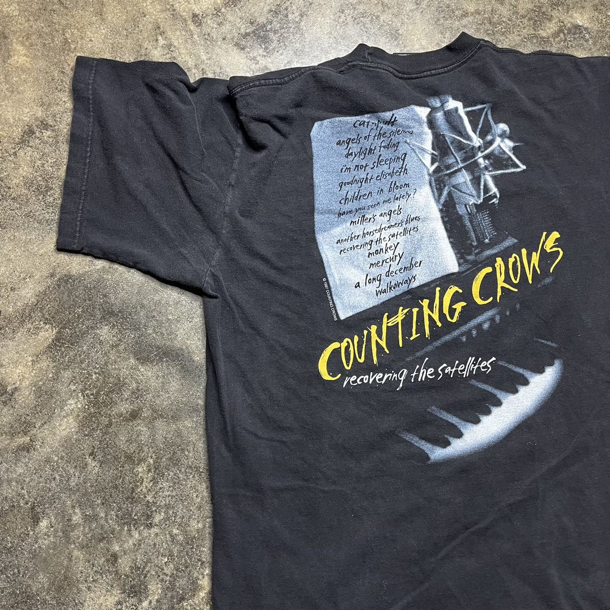Vintage vintage counting crows band tshirt Size US XL / EU 56 / 4 - 6 Thumbnail