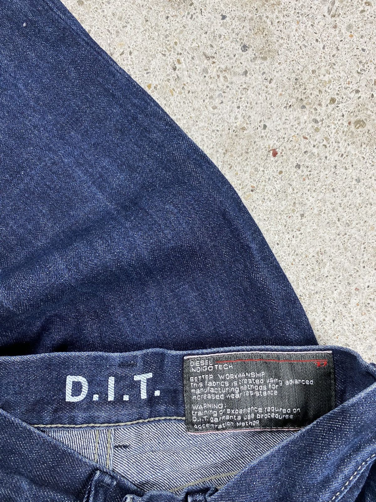 Diesel Diesel vintage dit flared bootcut jeans navy selvedge denim Size 27" / US 4 / IT 40 - 6 Thumbnail
