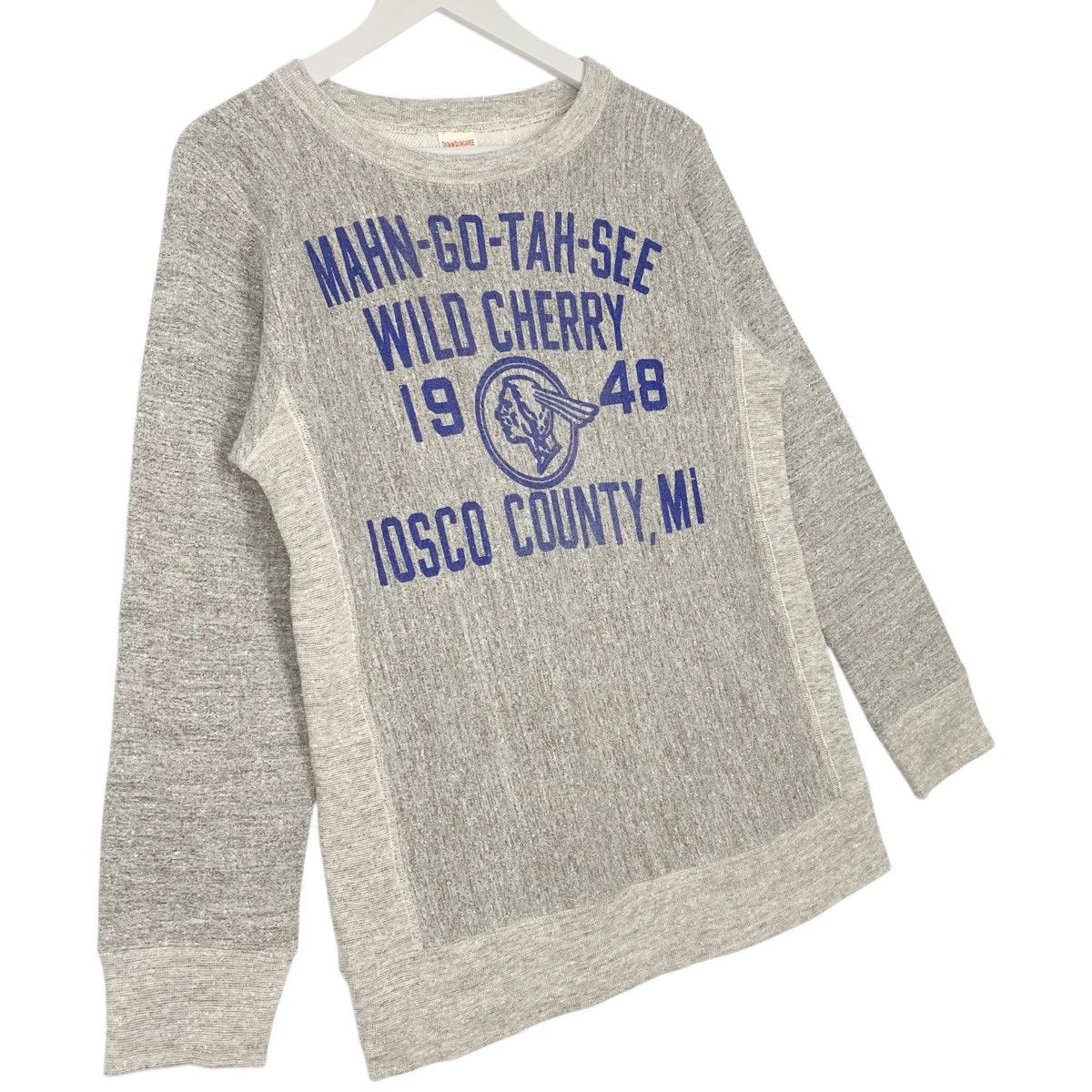 Vintage Vintage Denim Dungaree Sweatshirt Crewneck Grey Pullover SzL Size US L / EU 52-54 / 3 - 3 Thumbnail