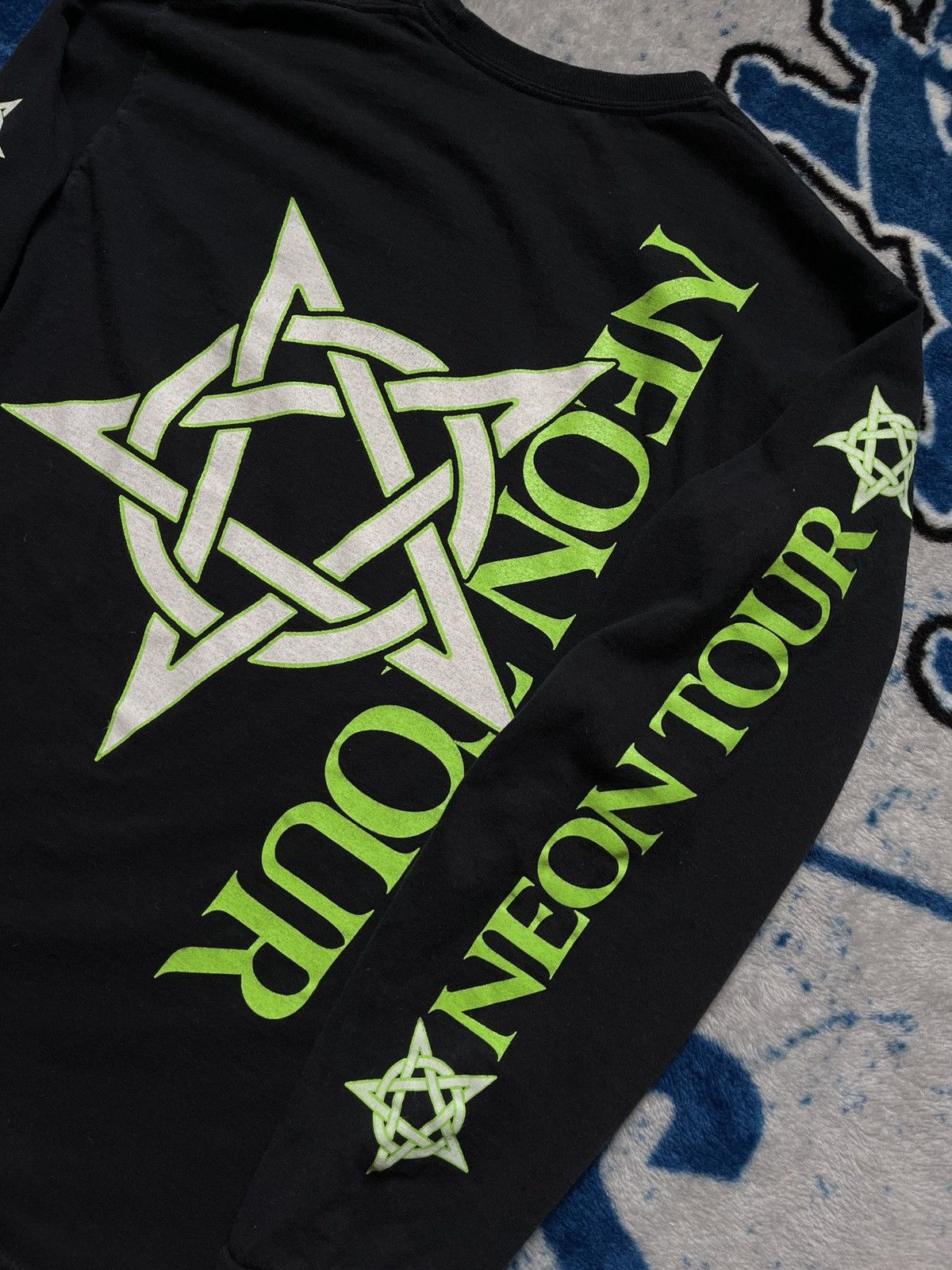 Playboi Carti Playboi Carti Neon Tour Anarchy Long Sleeve Tee M Size US M / EU 48-50 / 2 - 10 Thumbnail
