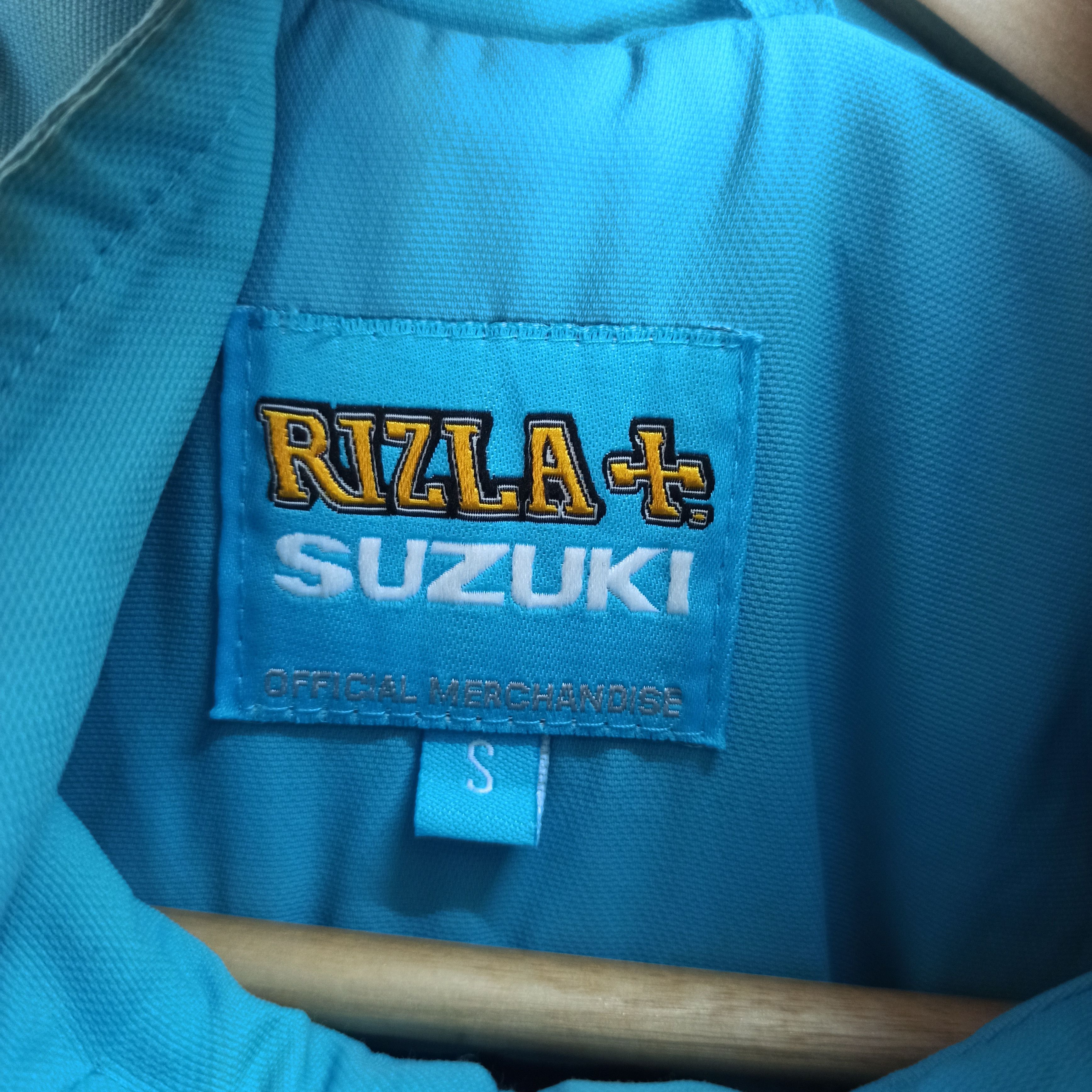 Indian Motorcycle Rare Sun Faded Suzuki Rizla Racer Jacket Motorcycle Size US S / EU 44-46 / 1 - 12 Thumbnail